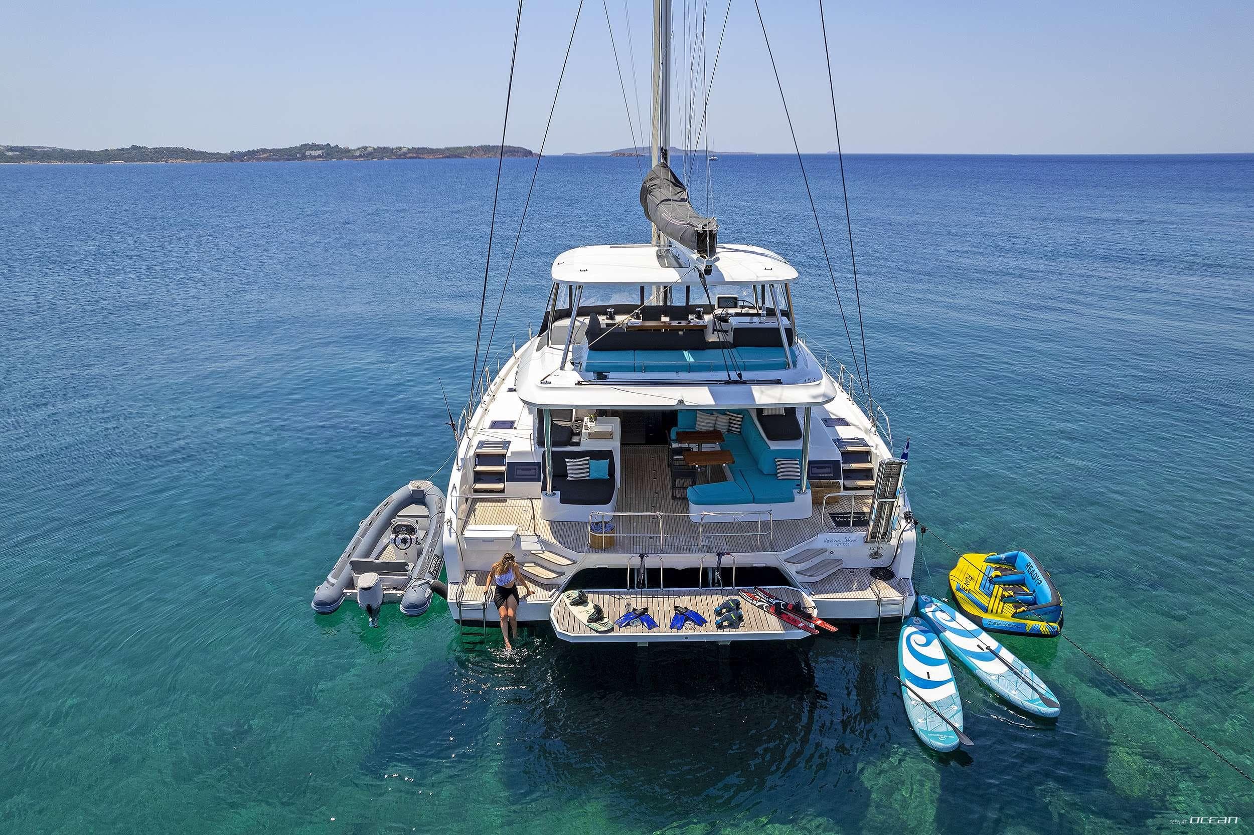 VERINA STAR - ext stern | Drivas Yachts