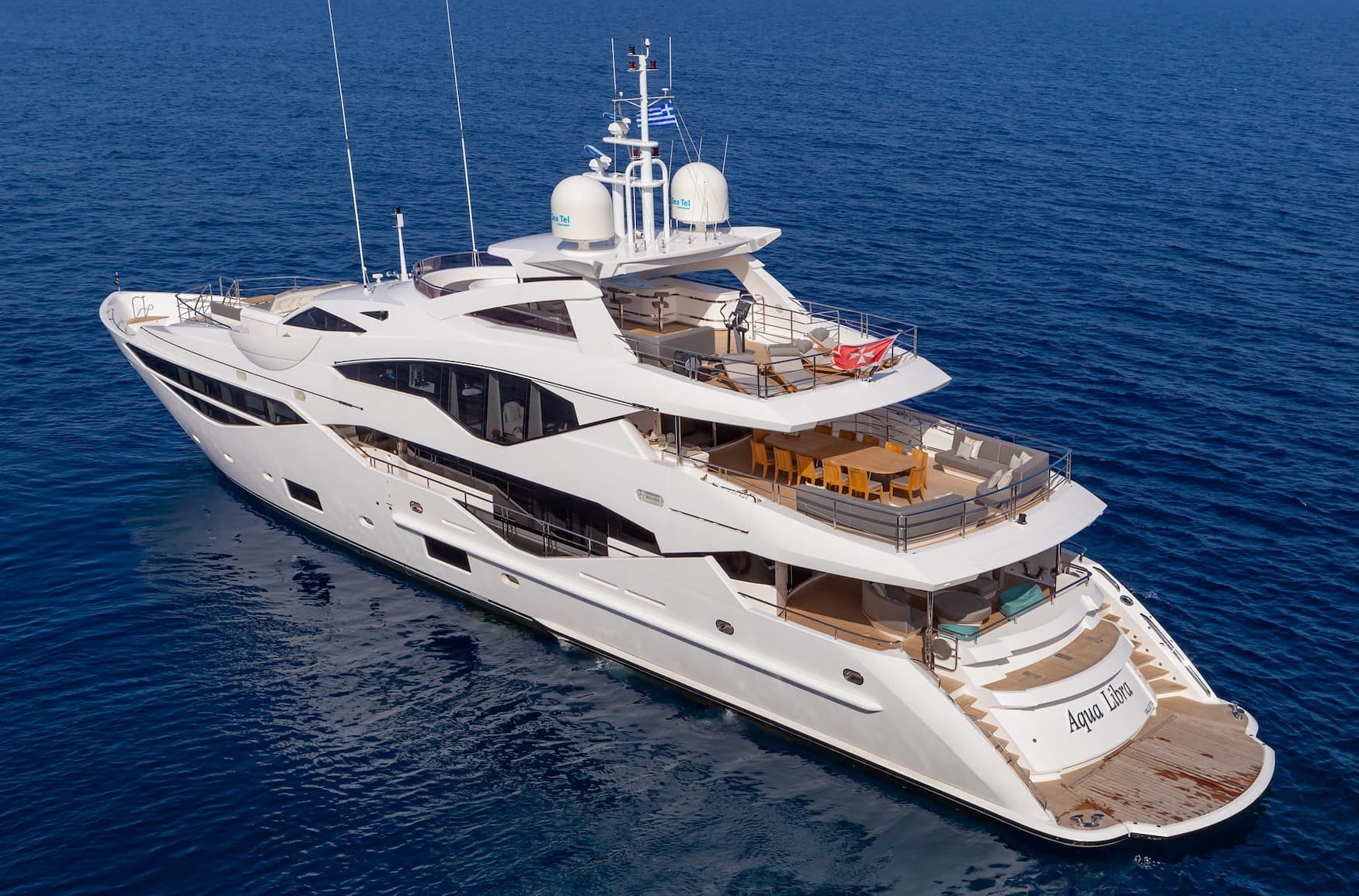AQUA LIBRA - ext | Drivas Yachts
