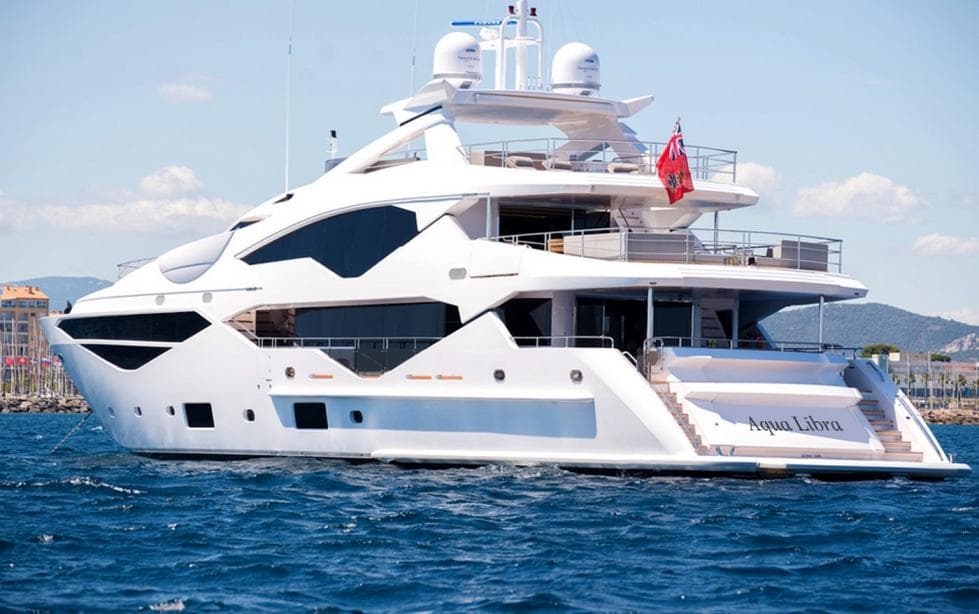 AQUA LIBRA - ext stbd | Drivas Yachts