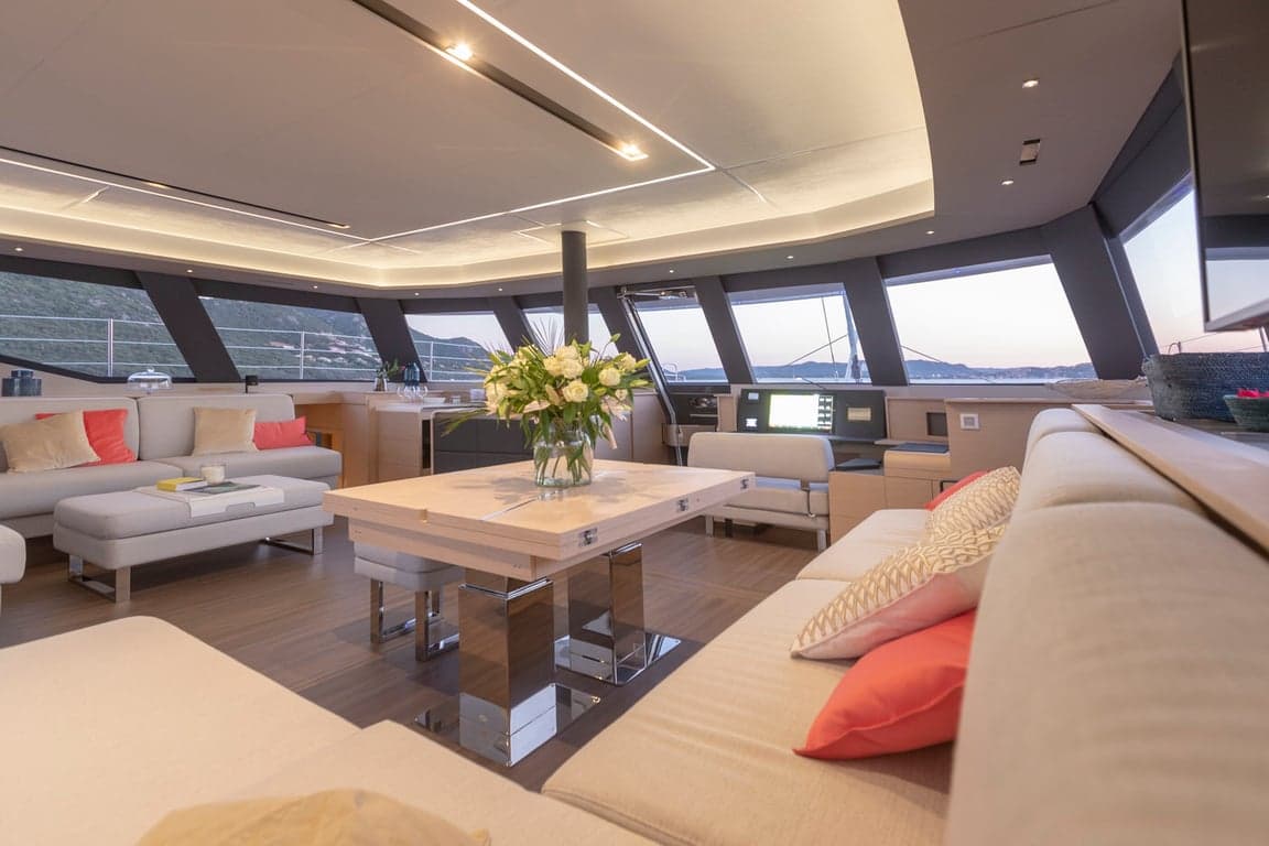 ISOLA - saloon upper | Drivas Yachts