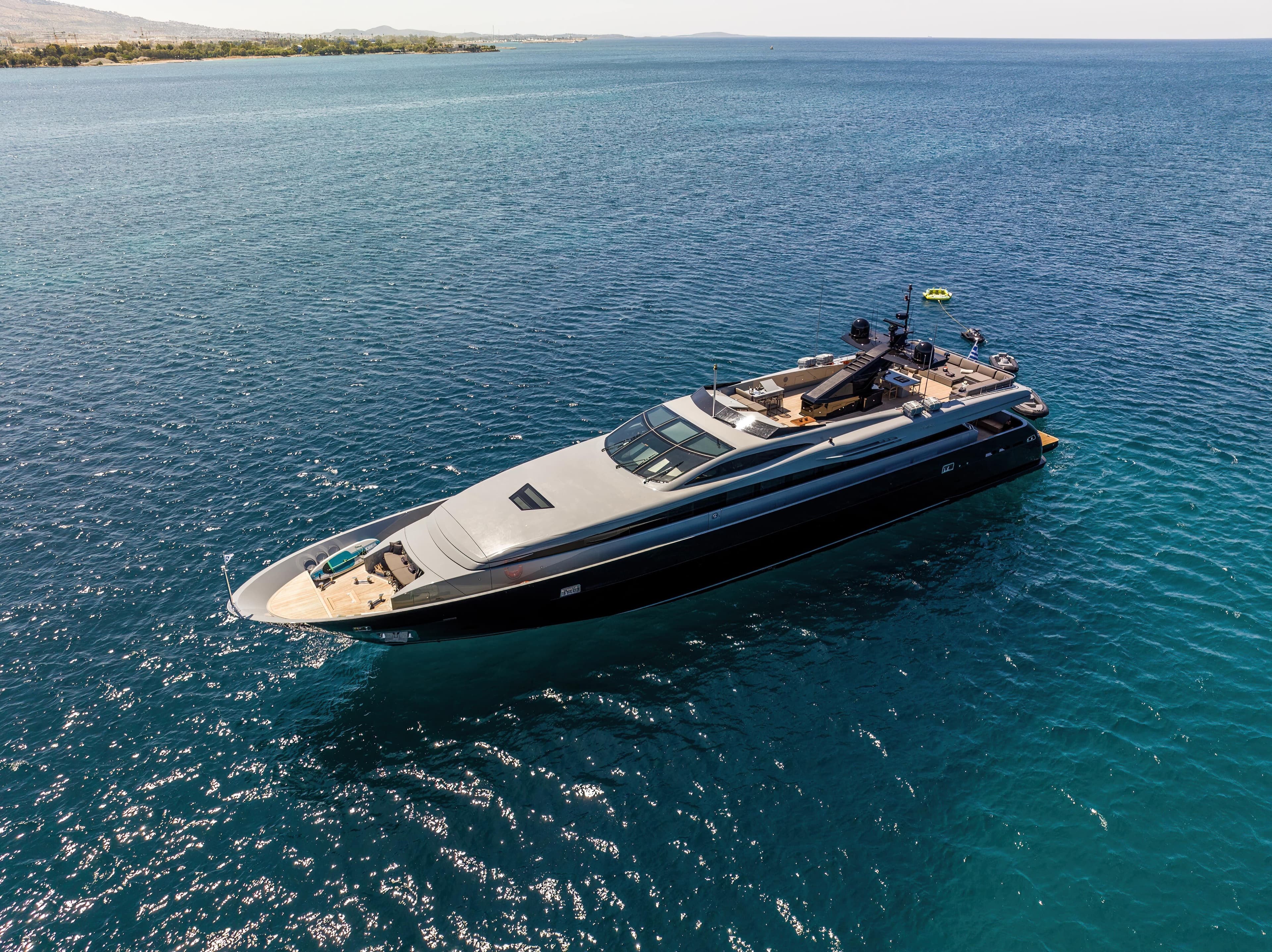 MADO - aerial | Drivas Yachts