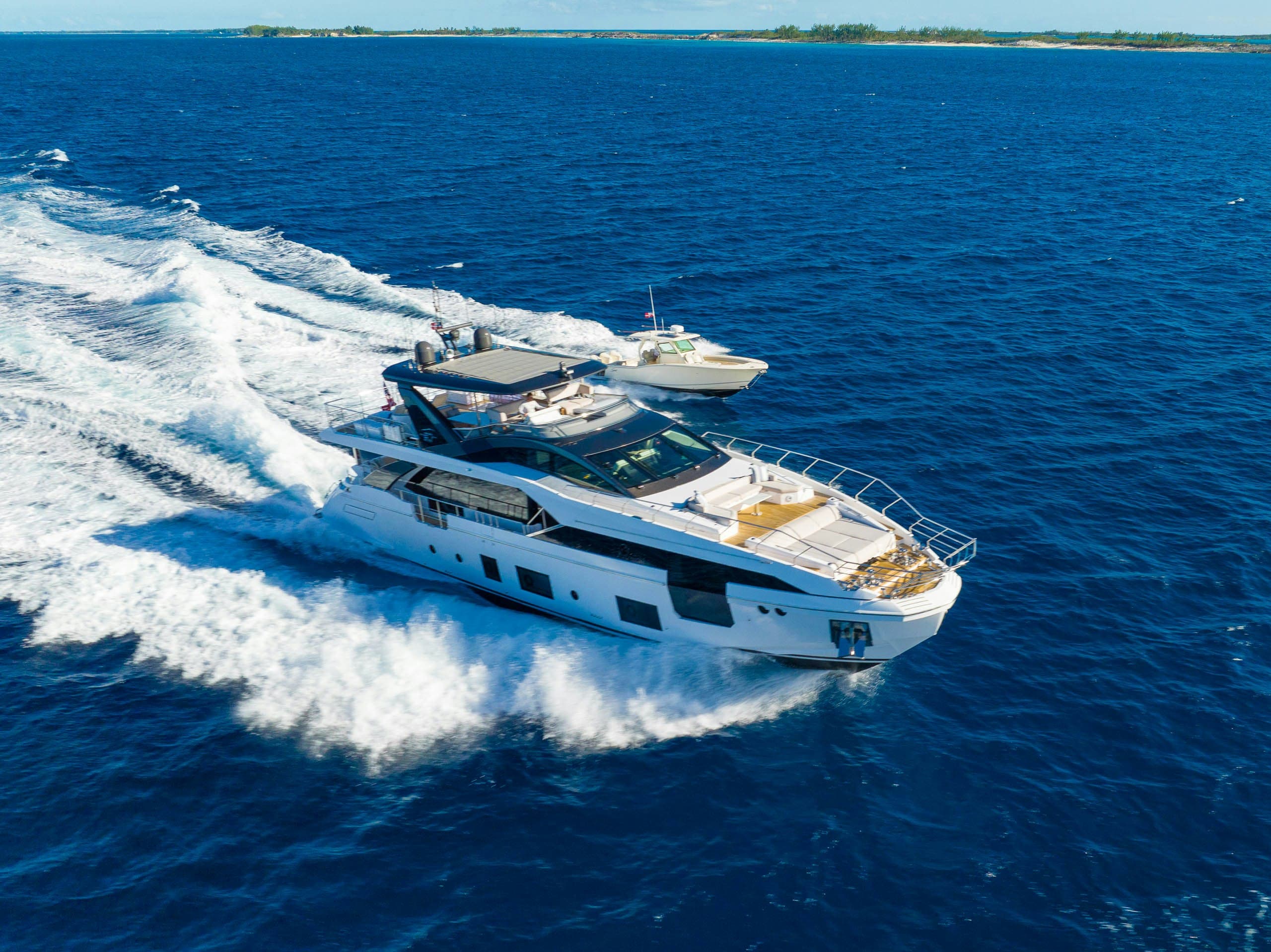 NOVA - aerial | Drivas Yachts