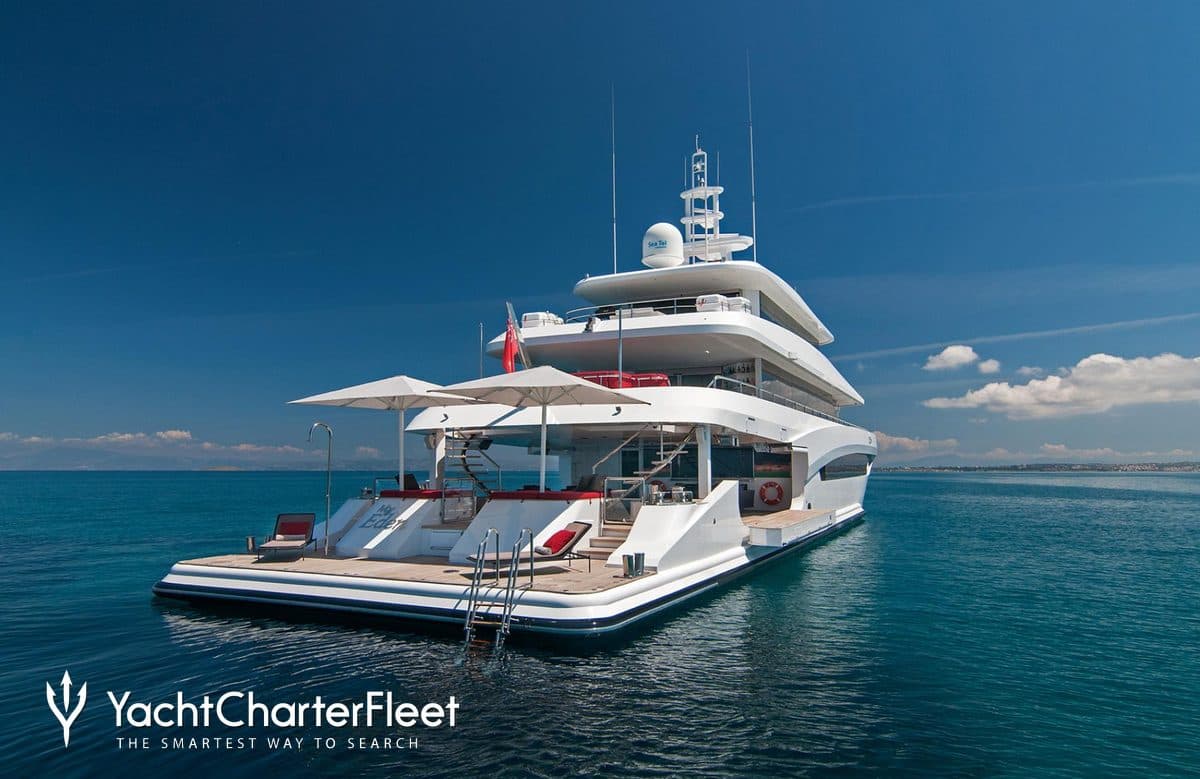 Motor yacht MY EDEN 45.5m by Golden Yachts — stern