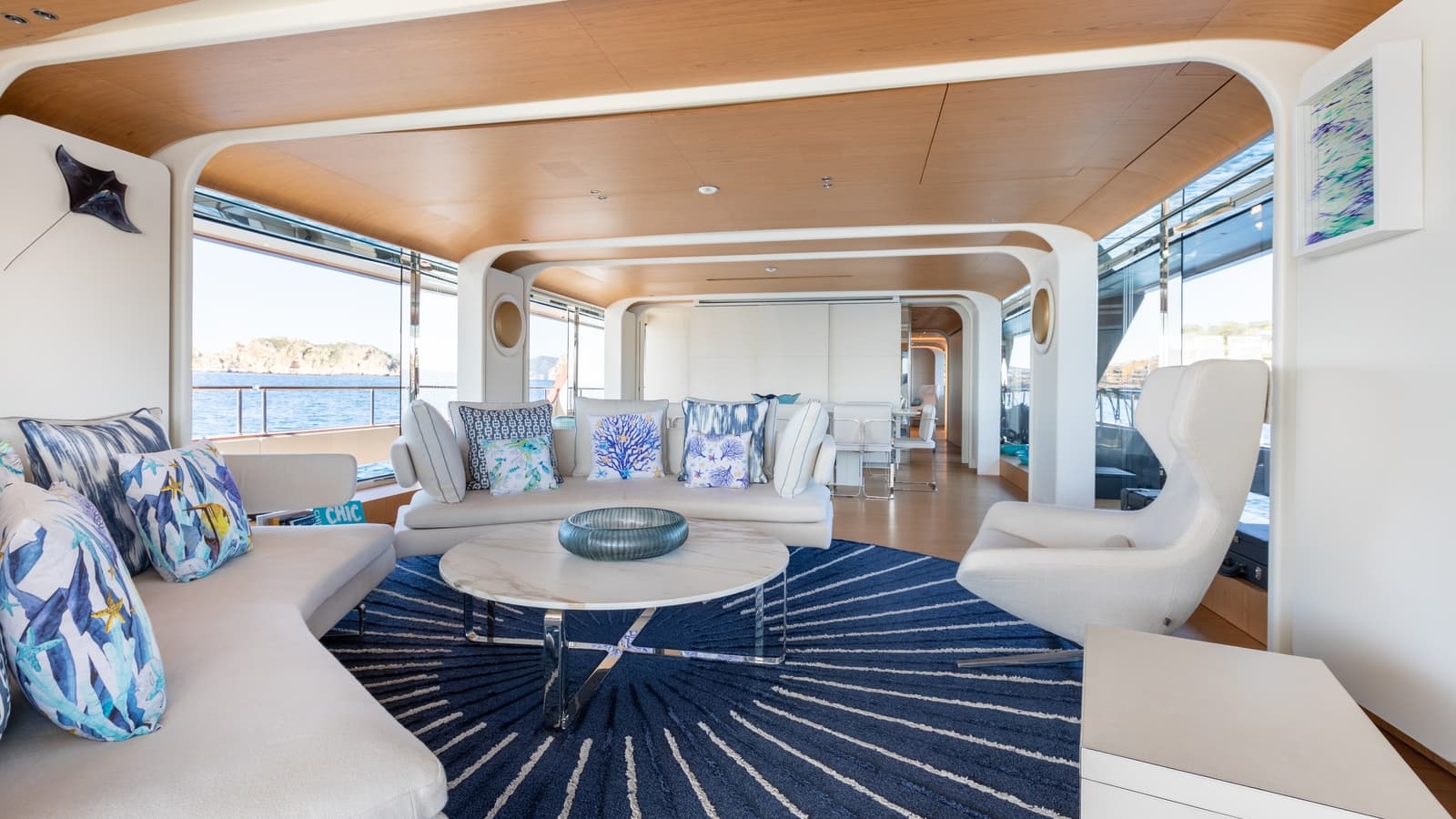 PH2 - saloon upper | Drivas Yachts