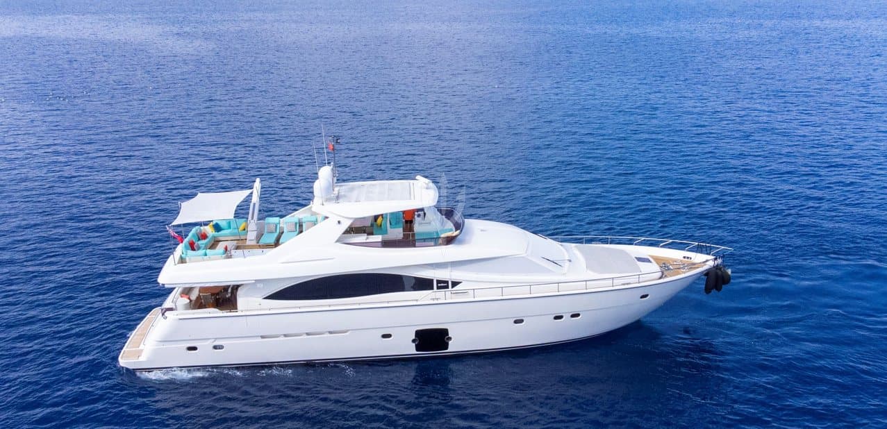 ASTARTE - aerial | Drivas Yachts