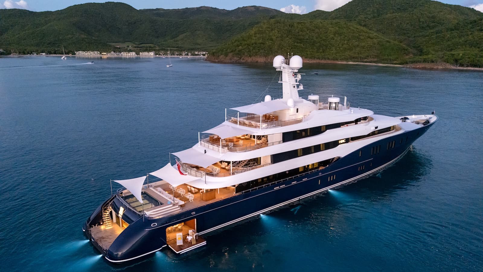HBC - aerial | Drivas Yachts