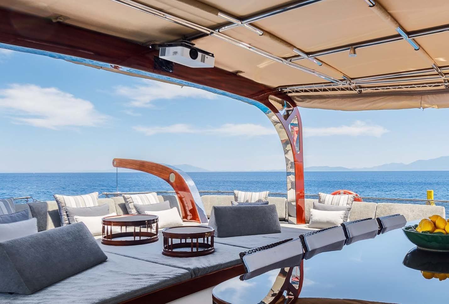VAY - deck upper aft | Drivas Yachts