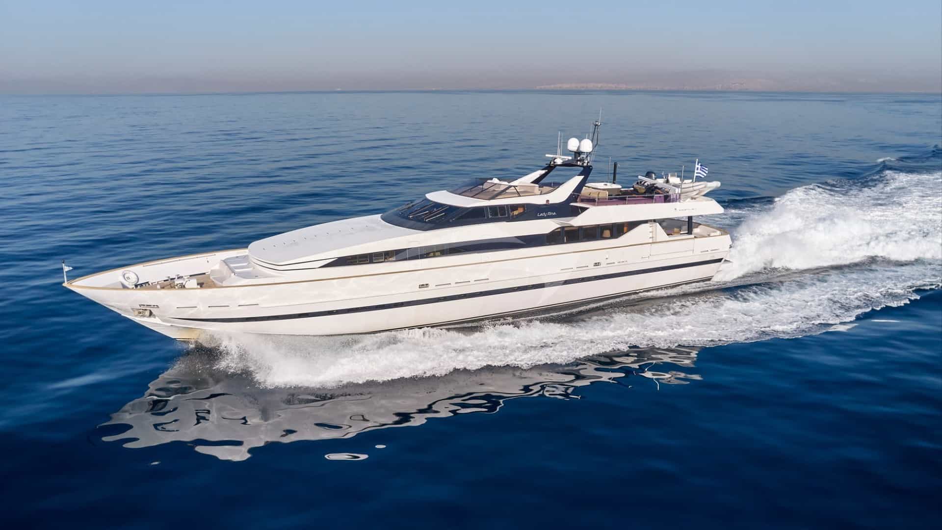 Motor yacht LADY RINA 36.7m by Baglietto — photo 2