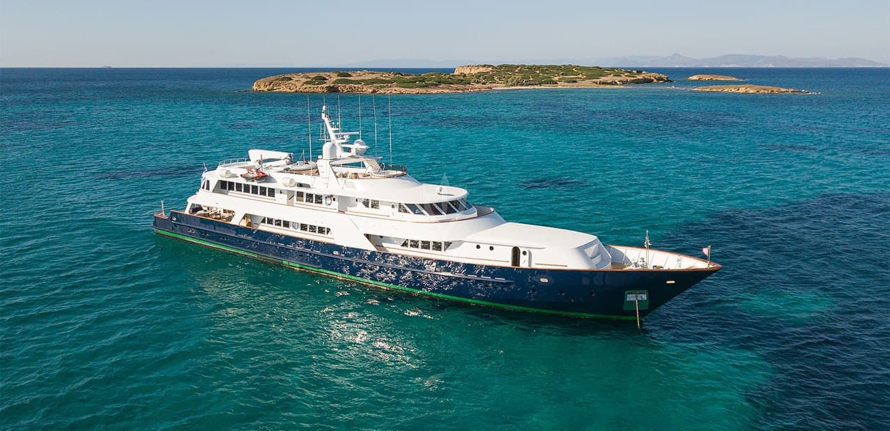 WIND OF FORTUNE - aerial | Drivas Yachts
