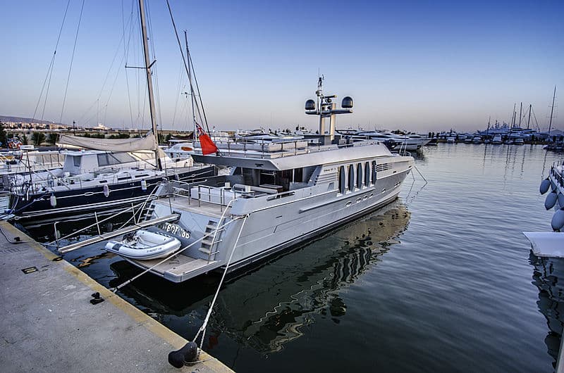NOT GUILTY III - ext port | Drivas Yachts