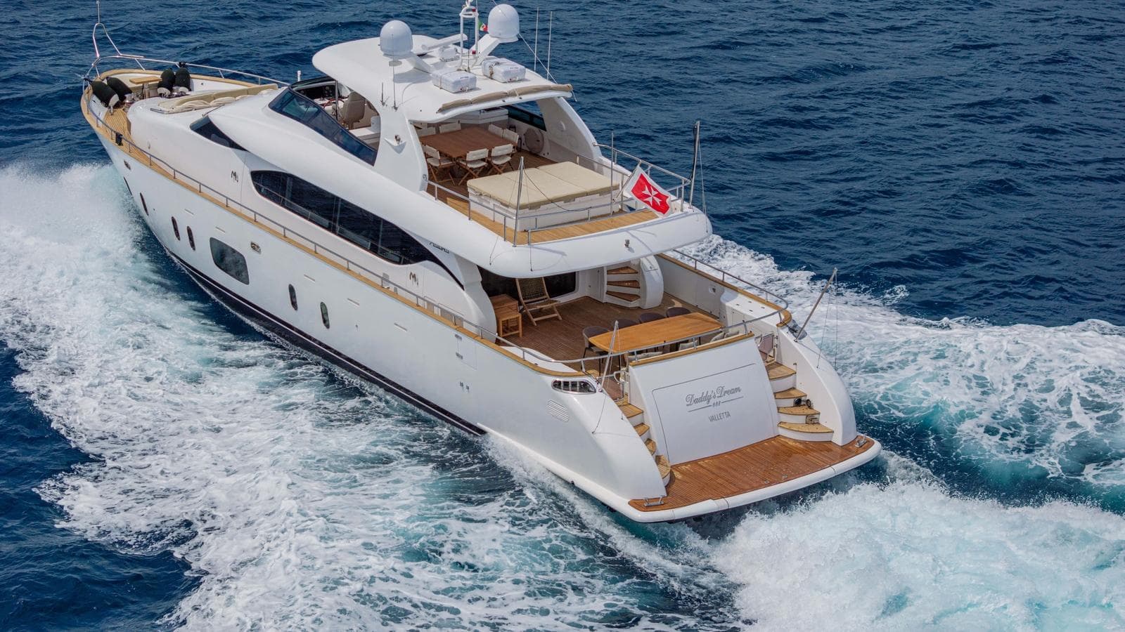 DADDY'S DREAM 888 - aerial | Drivas Yachts