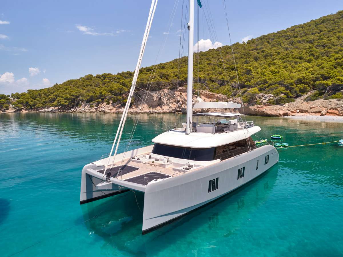 GRAYONE - aerial | Drivas Yachts