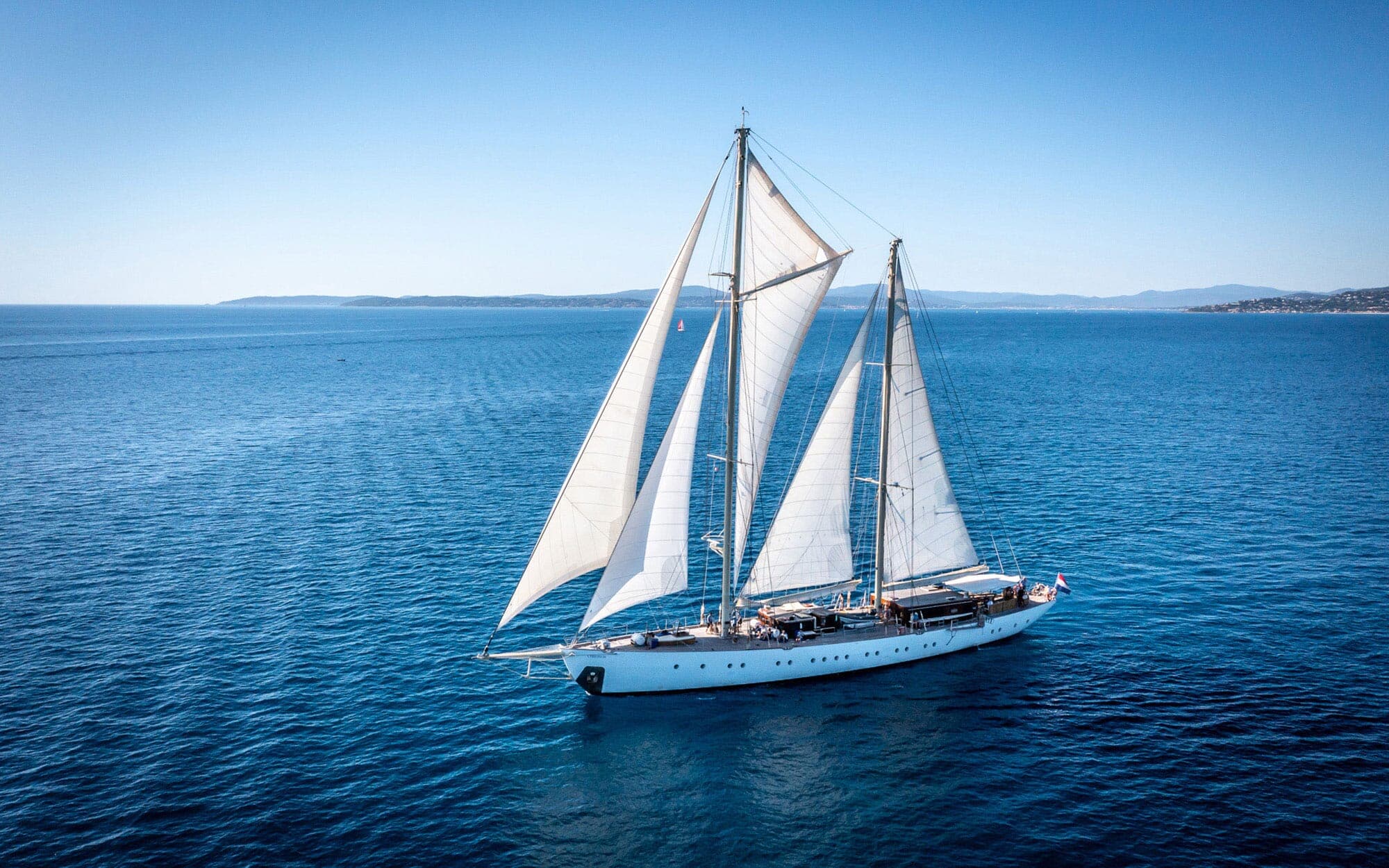 CHRONOS - aerial | Drivas Yachts