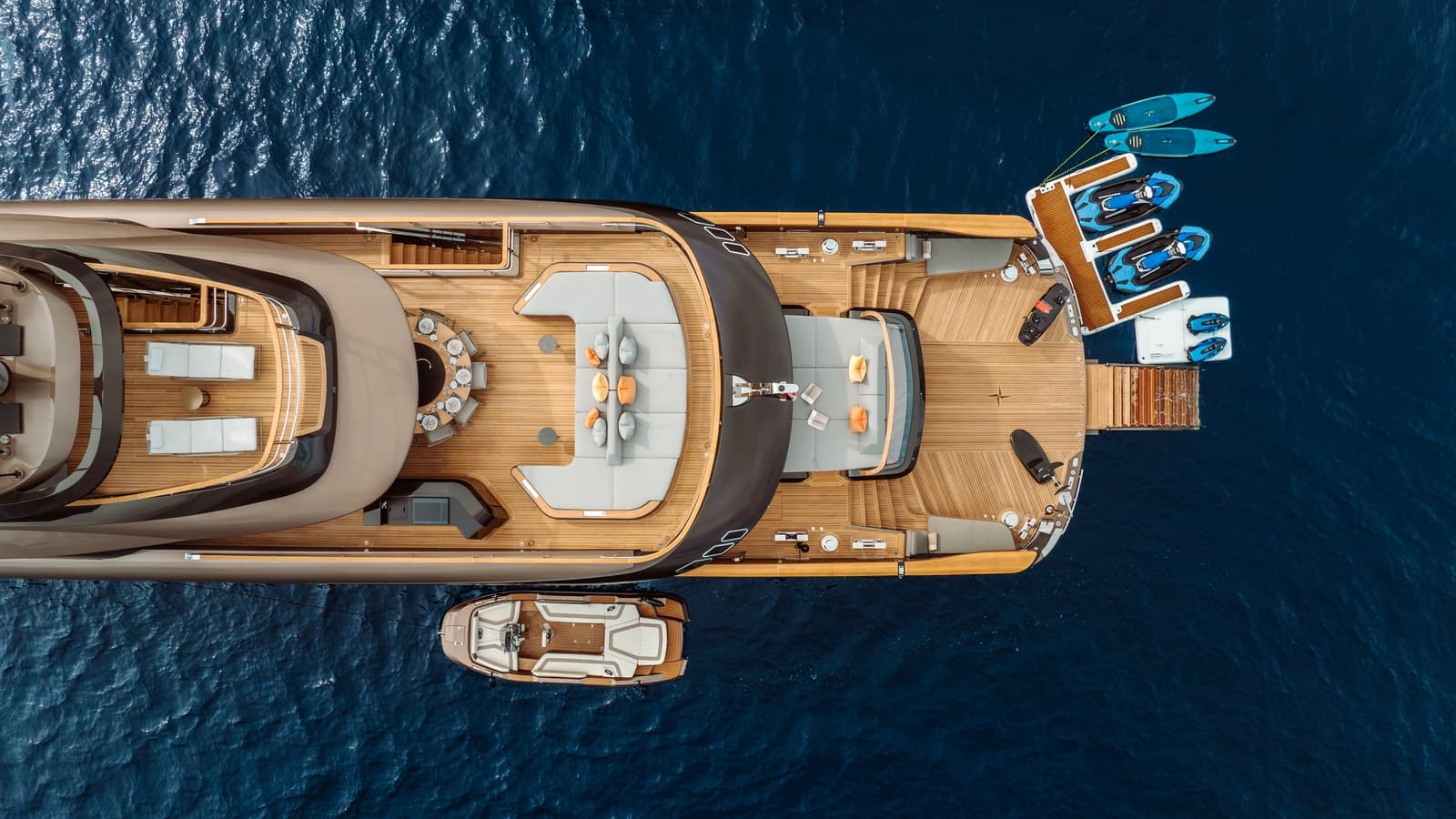 RAJA - aerial | Drivas Yachts
