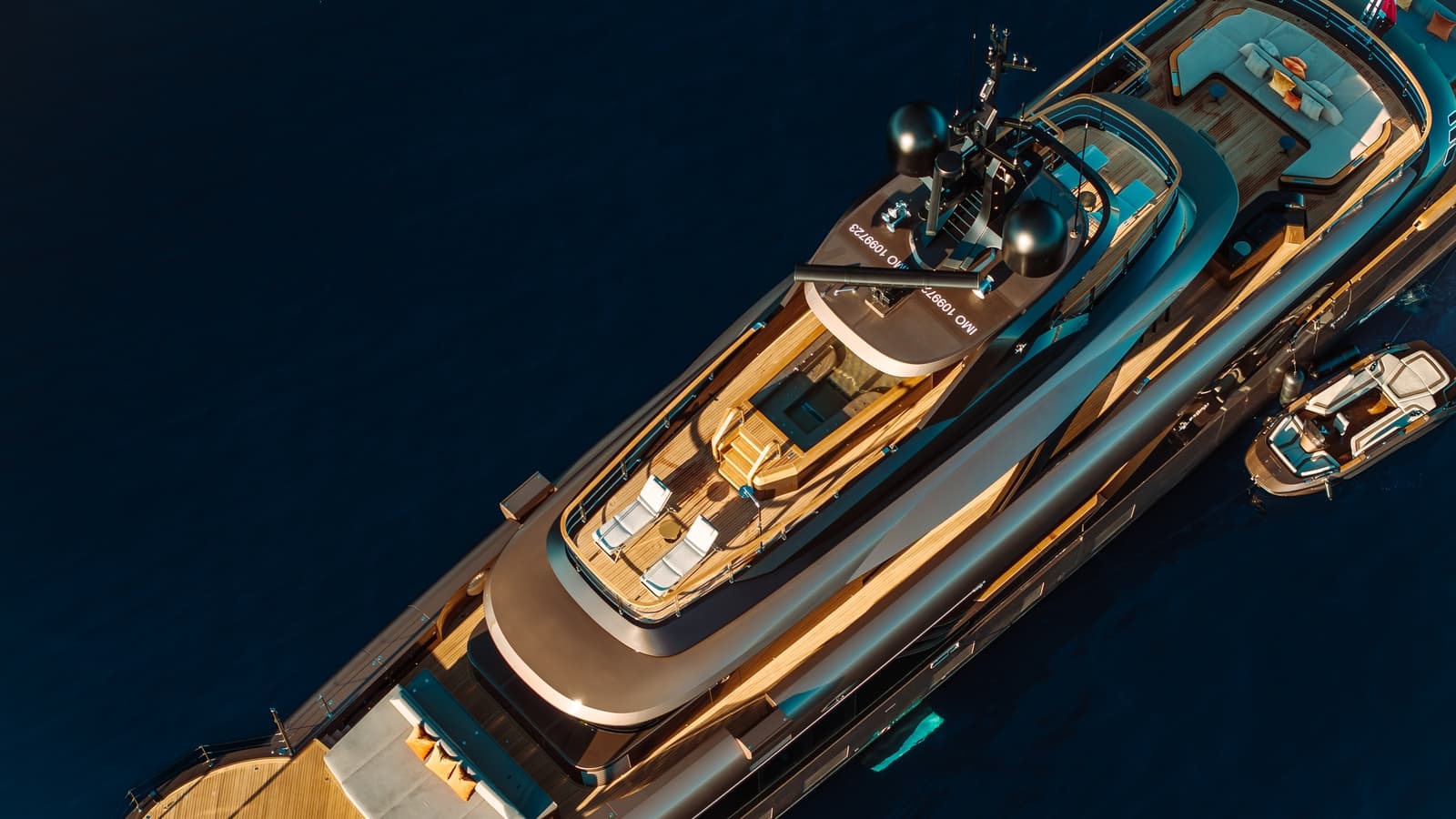 RAJA - aerial | Drivas Yachts