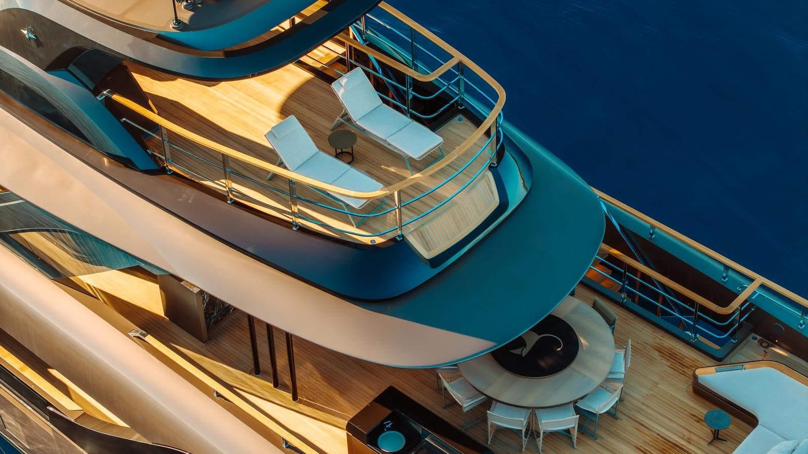 RAJA - aerial | Drivas Yachts