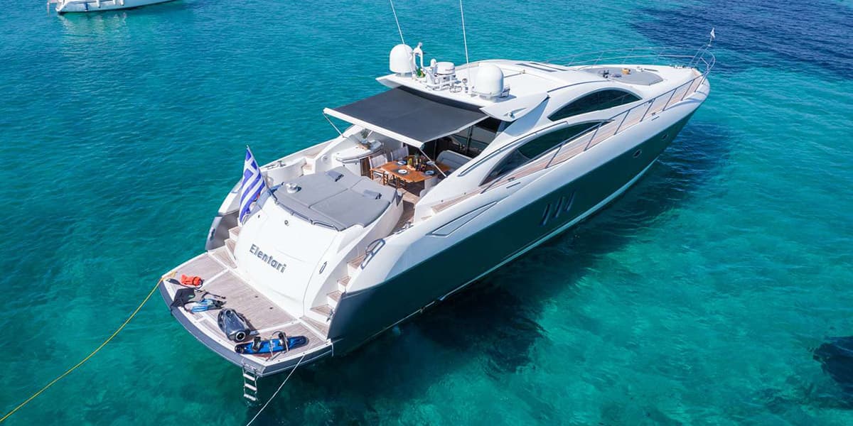 ELENTARI - aerial | Drivas Yachts