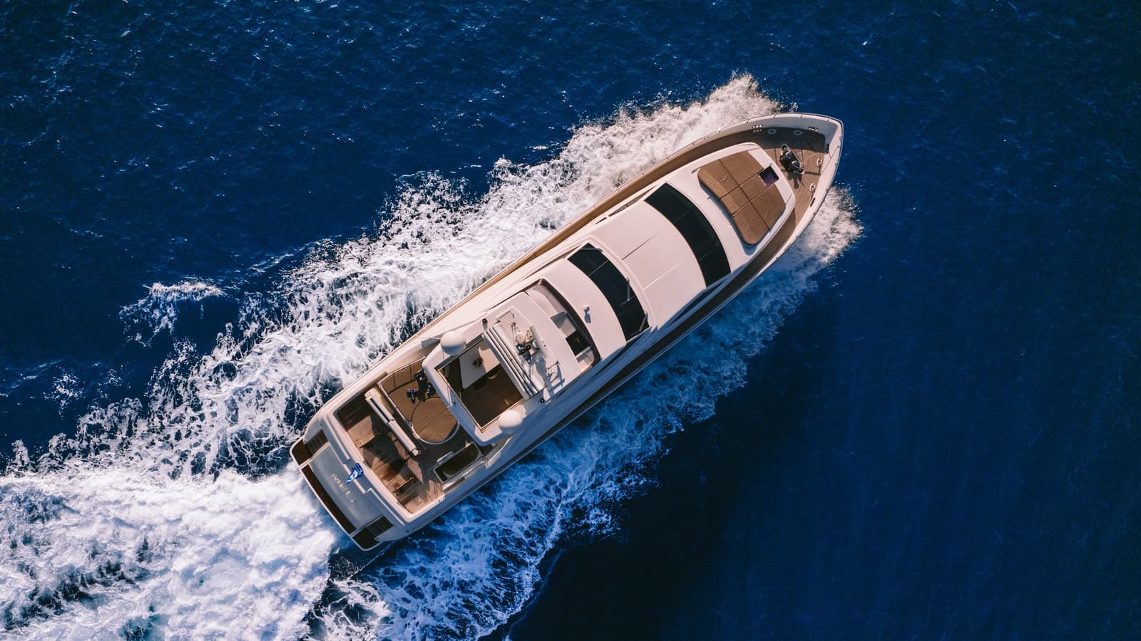 MELI - aerial | Drivas Yachts