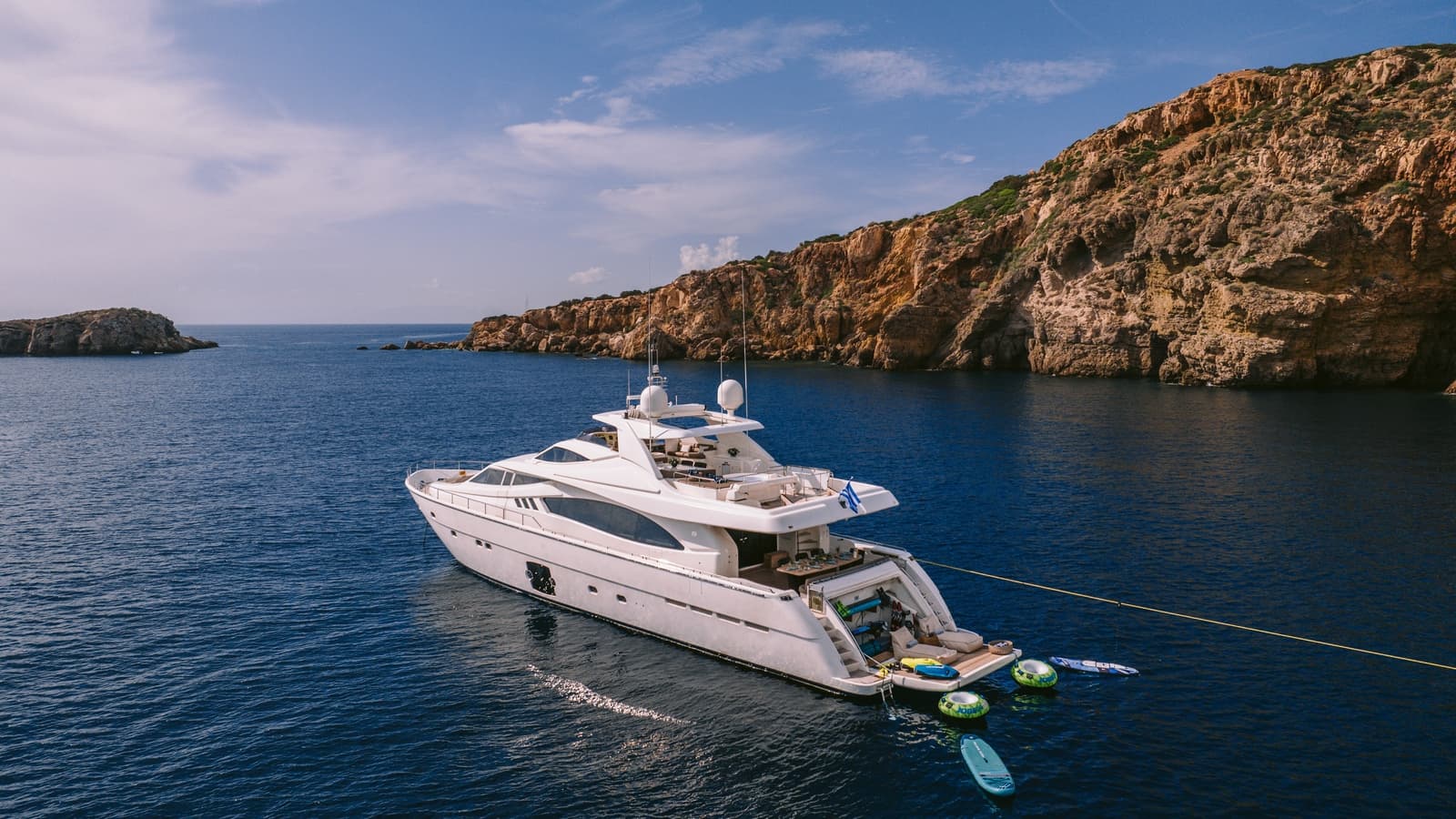 MELI - aerial | Drivas Yachts