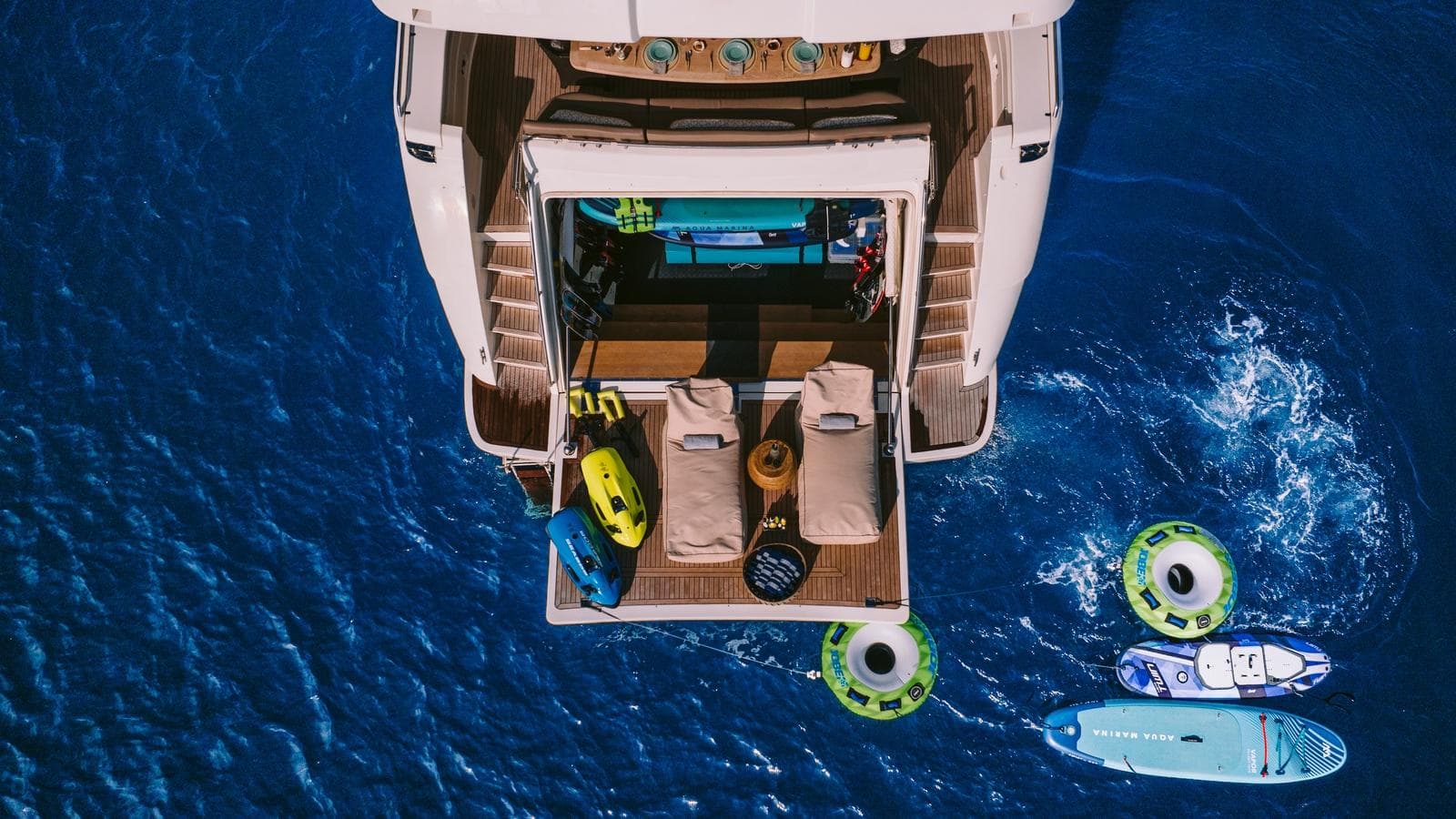 MELI - aerial | Drivas Yachts