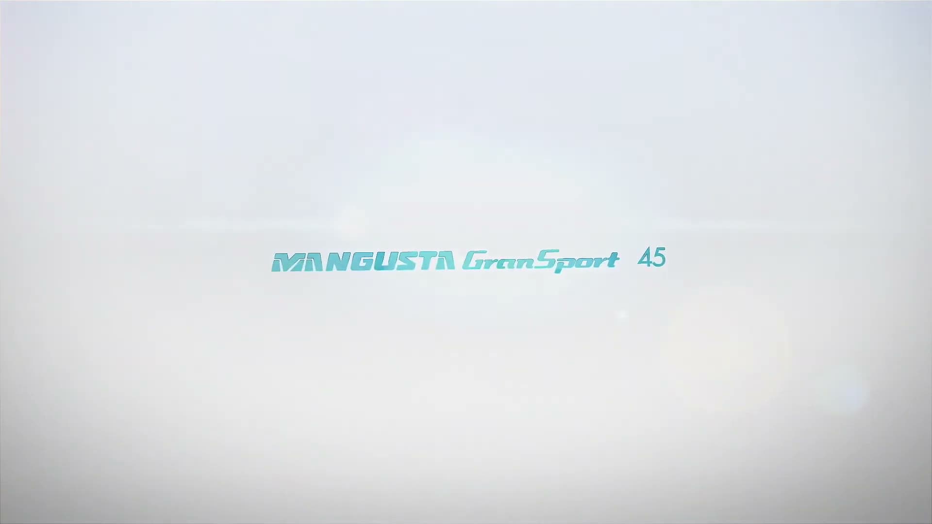 MANGUSTA GRANSPORT 45 yacht video