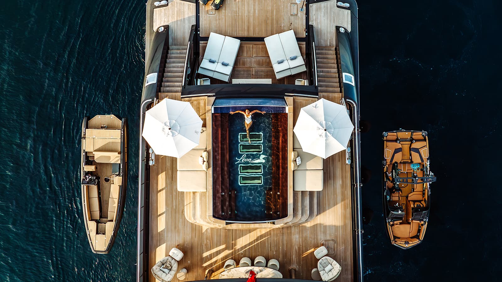 LOON - aerial | Drivas Yachts