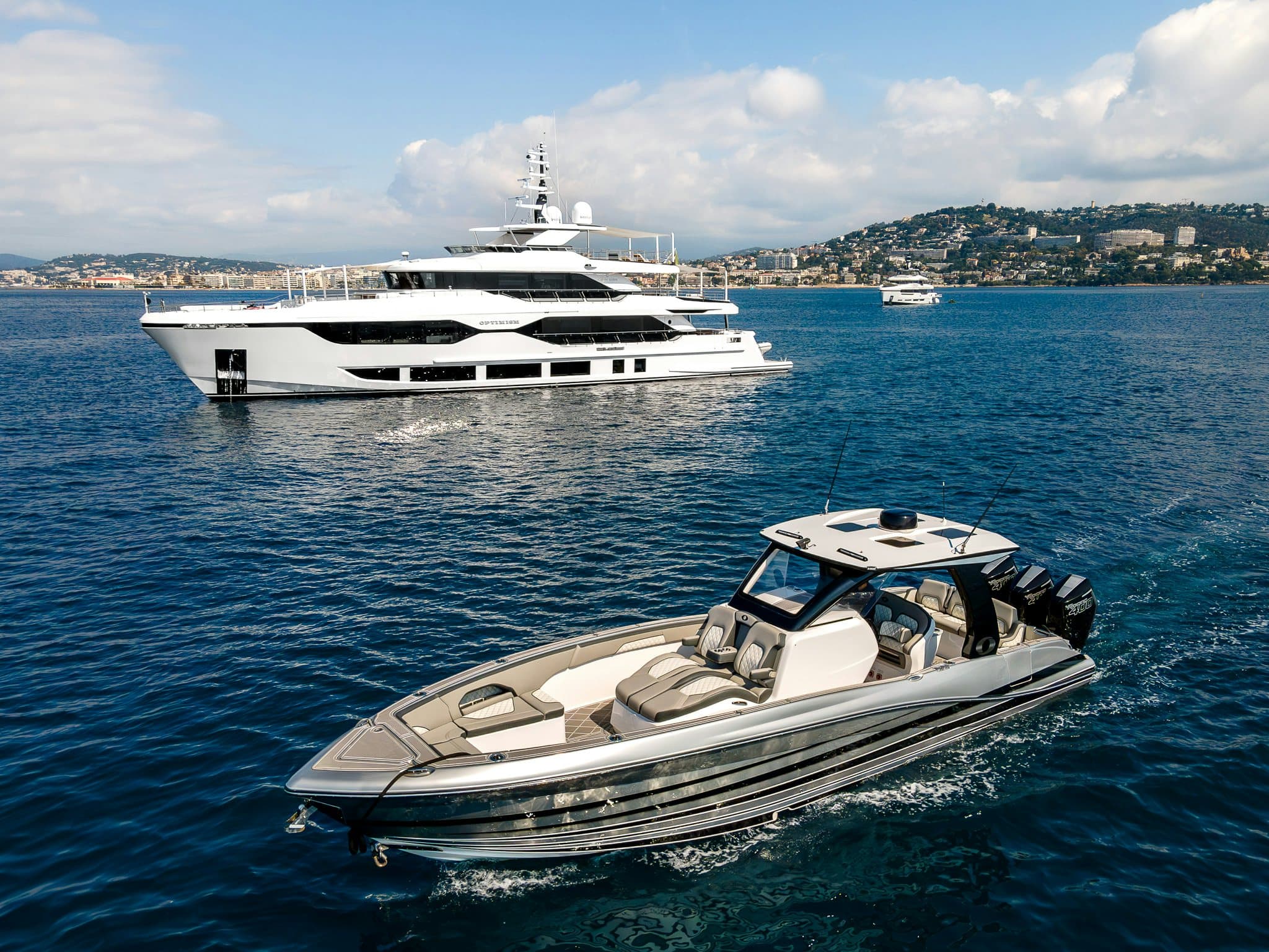 OPTIMISM - ext stbd | Drivas Yachts