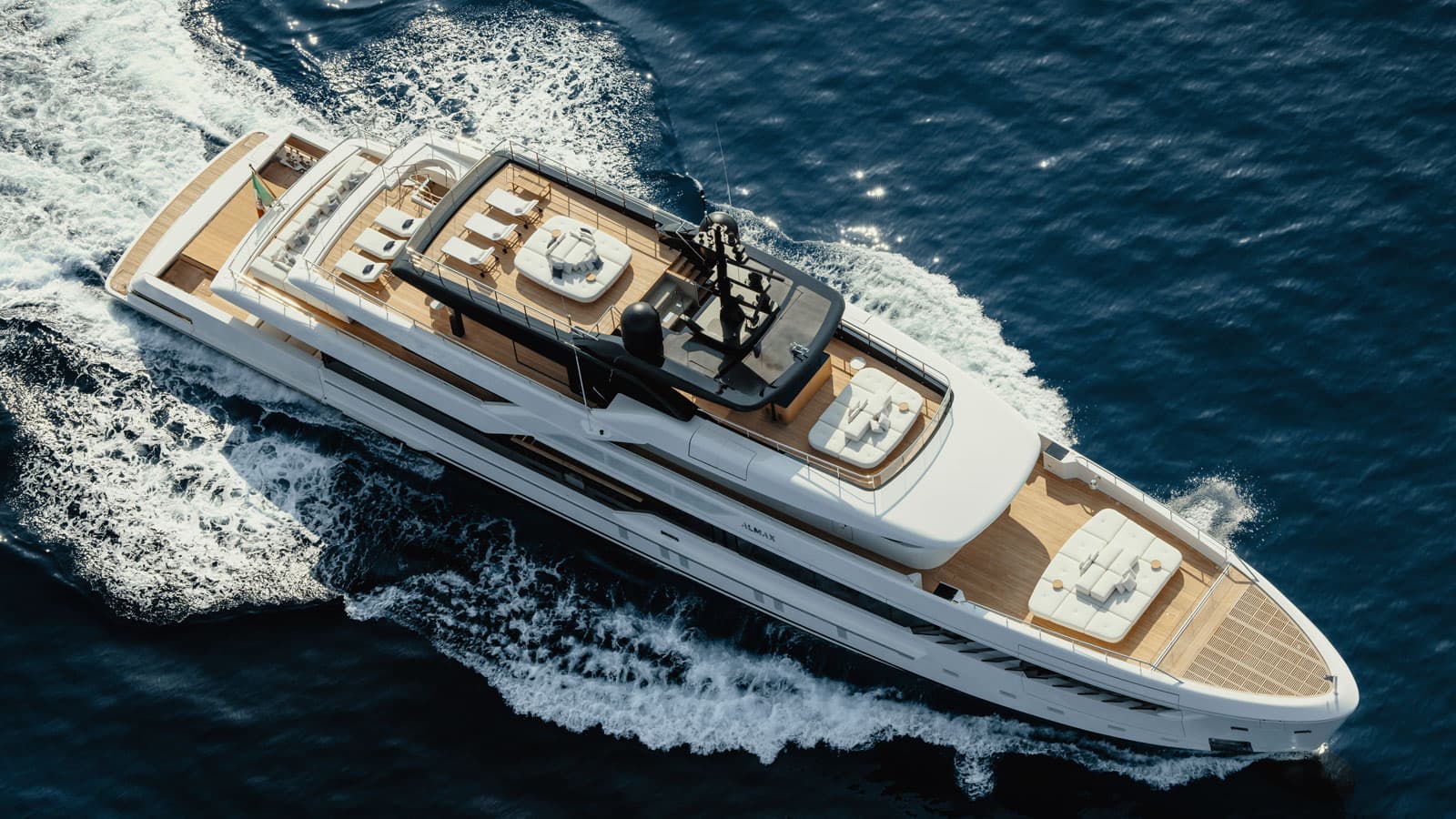 ALEIN - aerial | Drivas Yachts