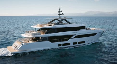 Motor yacht MALEN 34.2m by Custom Line — photo 3