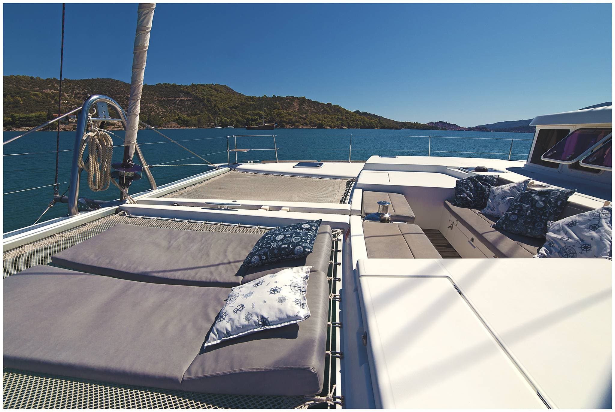 TWIN PRIDE - deck fly | Drivas Yachts