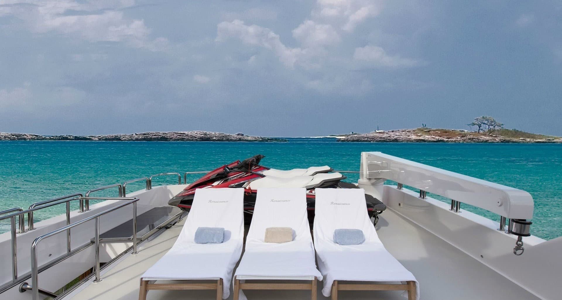 RENAISSANCE - deck aft | Drivas Yachts