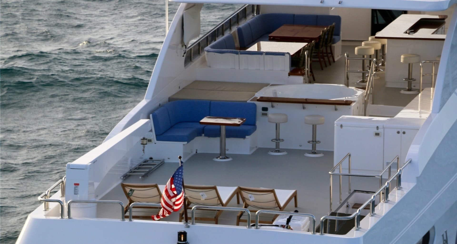 RENAISSANCE - deck aft | Drivas Yachts