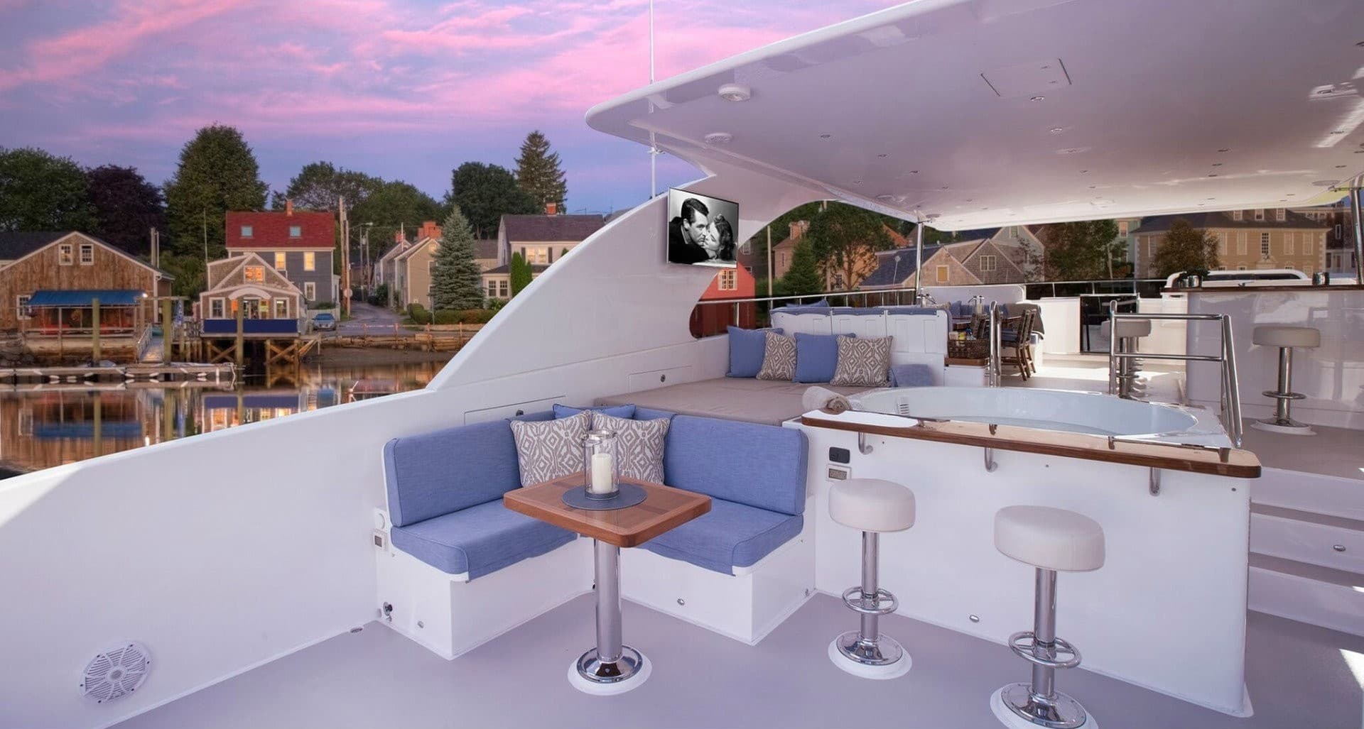 RENAISSANCE - deck aft | Drivas Yachts