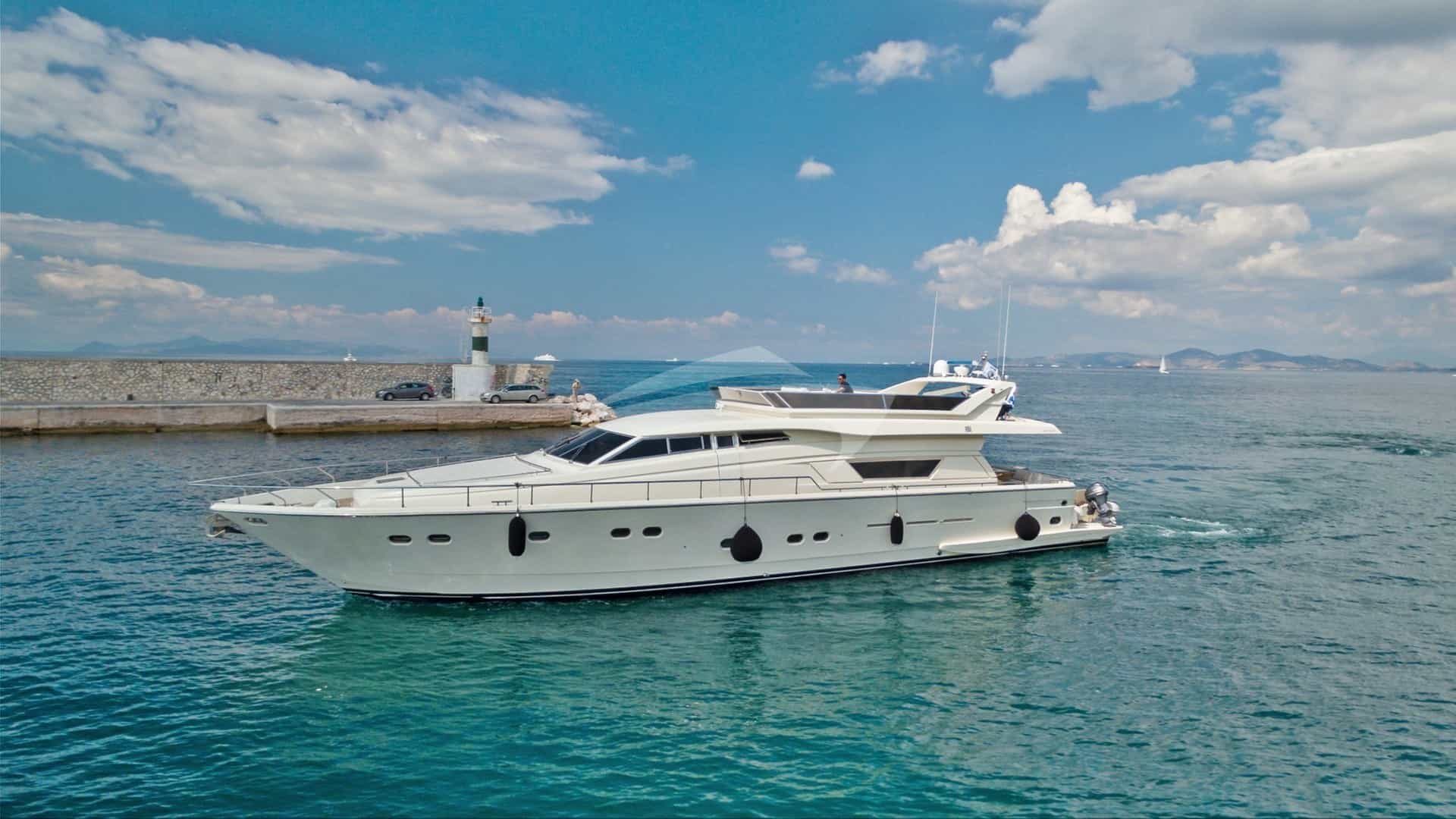 Motor yacht VENTO 24m by Ferretti — photo 4