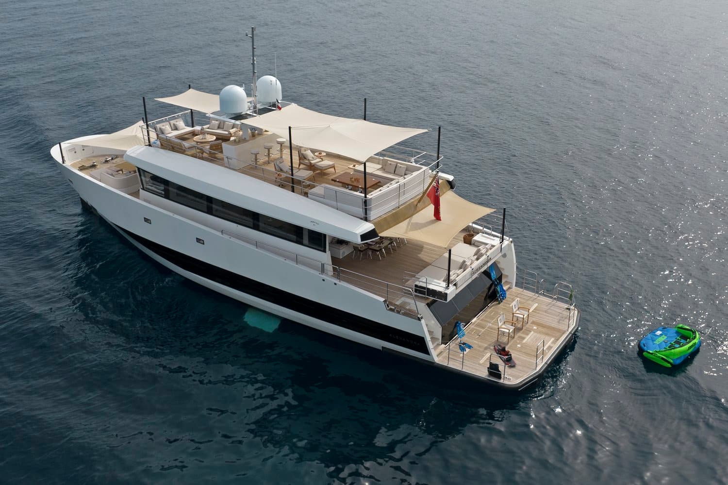 ATHENA I - aerial | Drivas Yachts