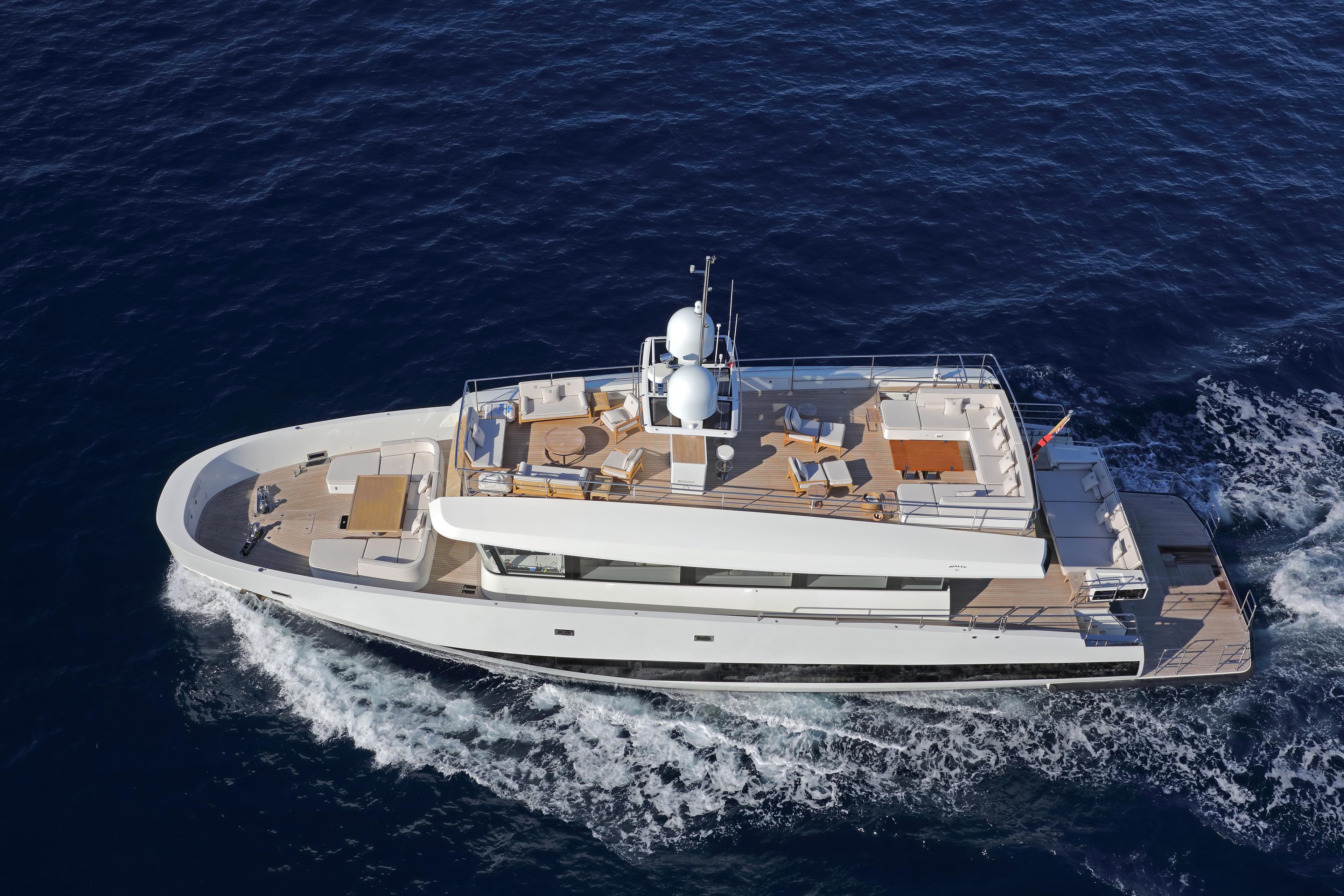 ATHENA I - aerial | Drivas Yachts