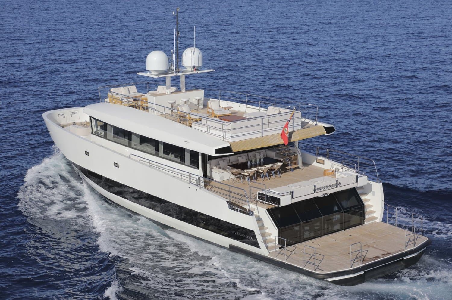ATHENA I - ext stbd | Drivas Yachts