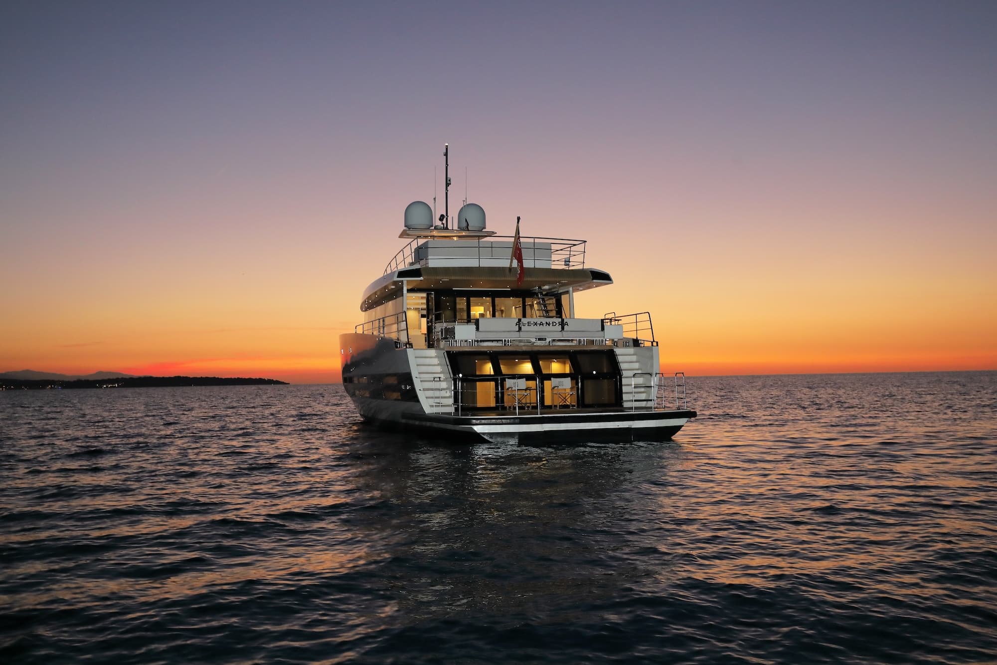 ATHENA I - ext stern | Drivas Yachts