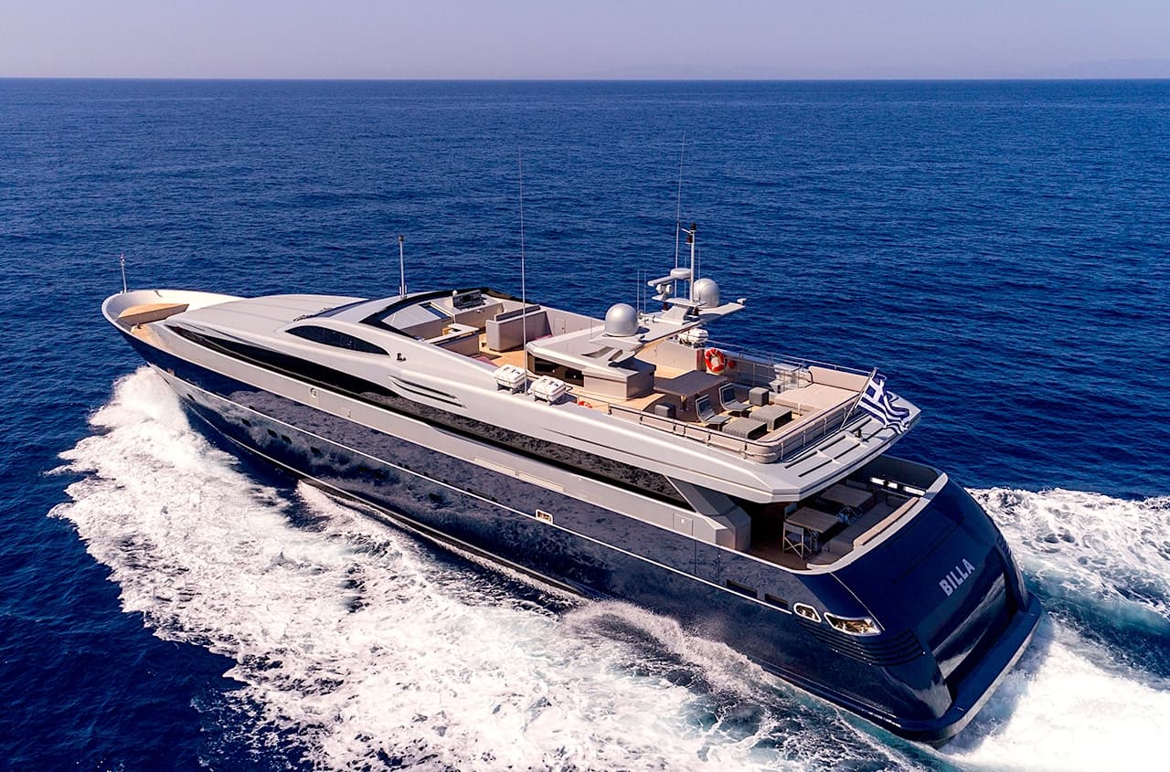BILLA - ext running | Drivas Yachts