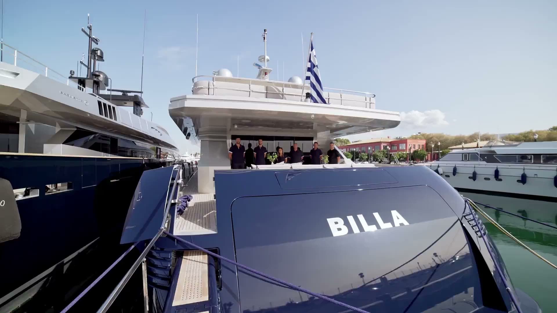 BILLA yacht video