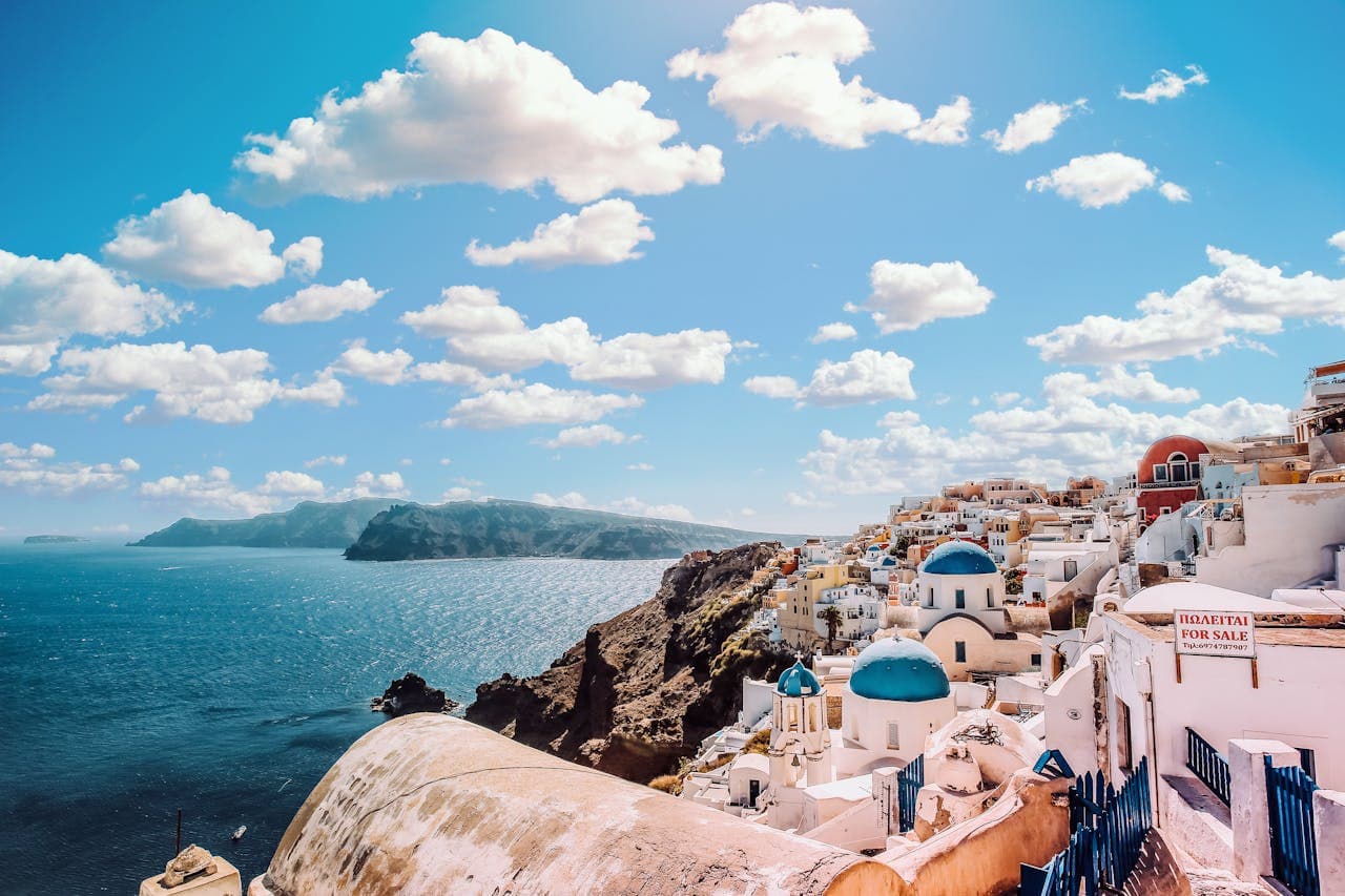 Superyacht cruising the Mediterranean