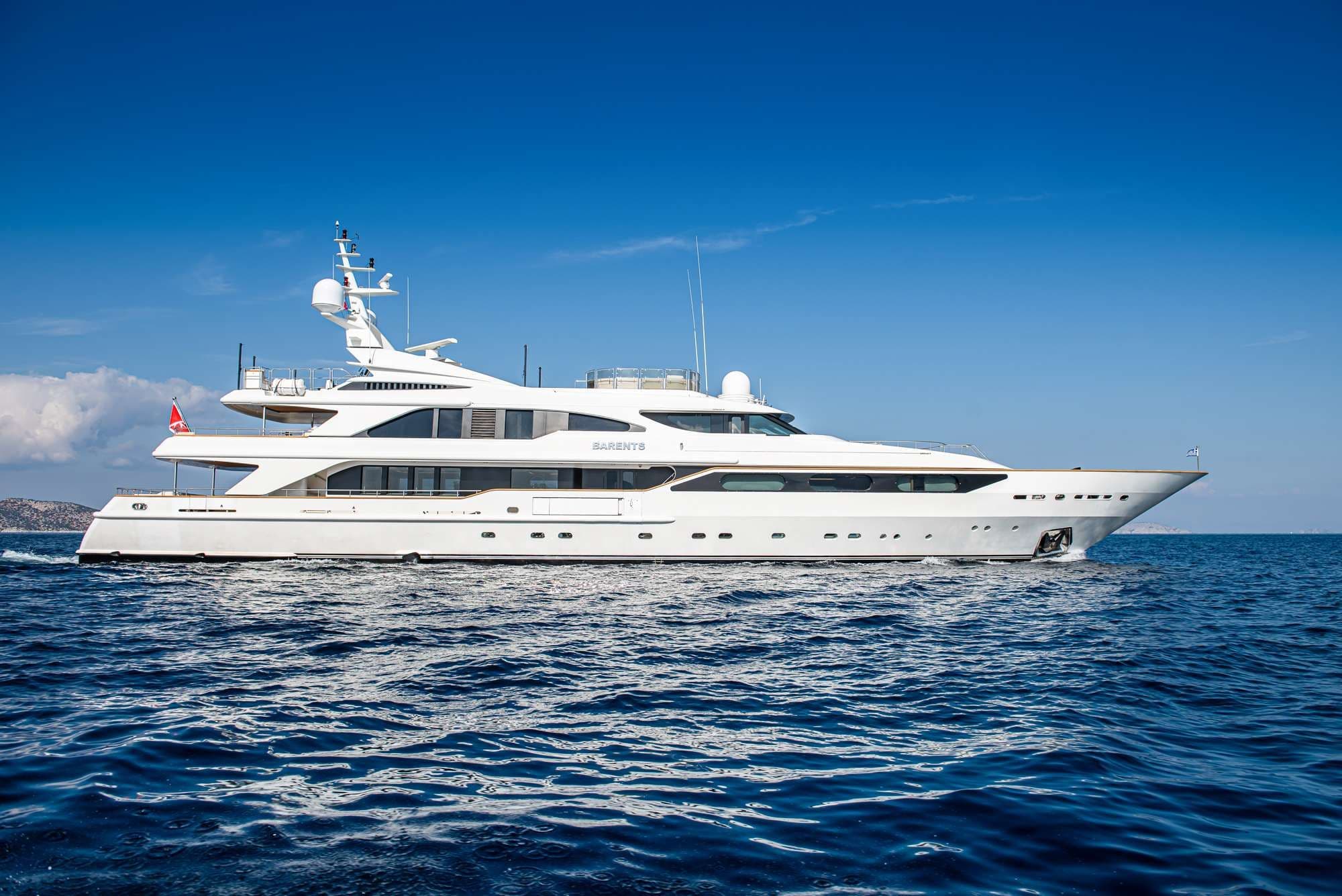 Motor yacht BARENTS 50m by Benetti