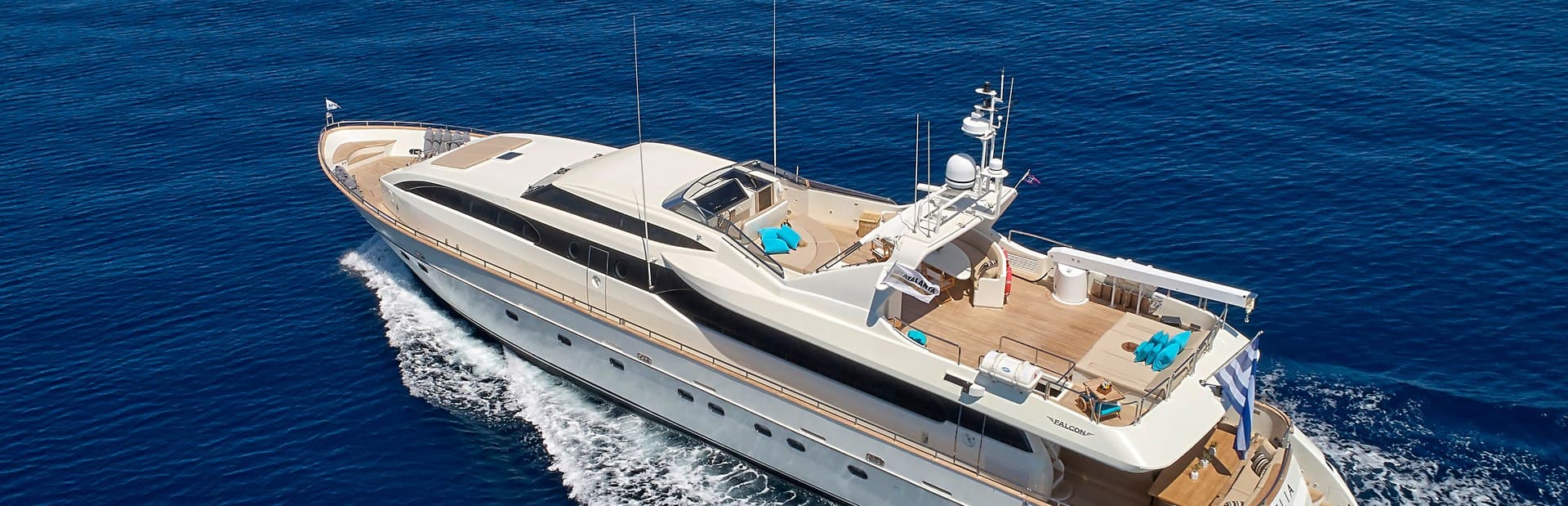 Motor Yacht FALCON ISLAND available for charter