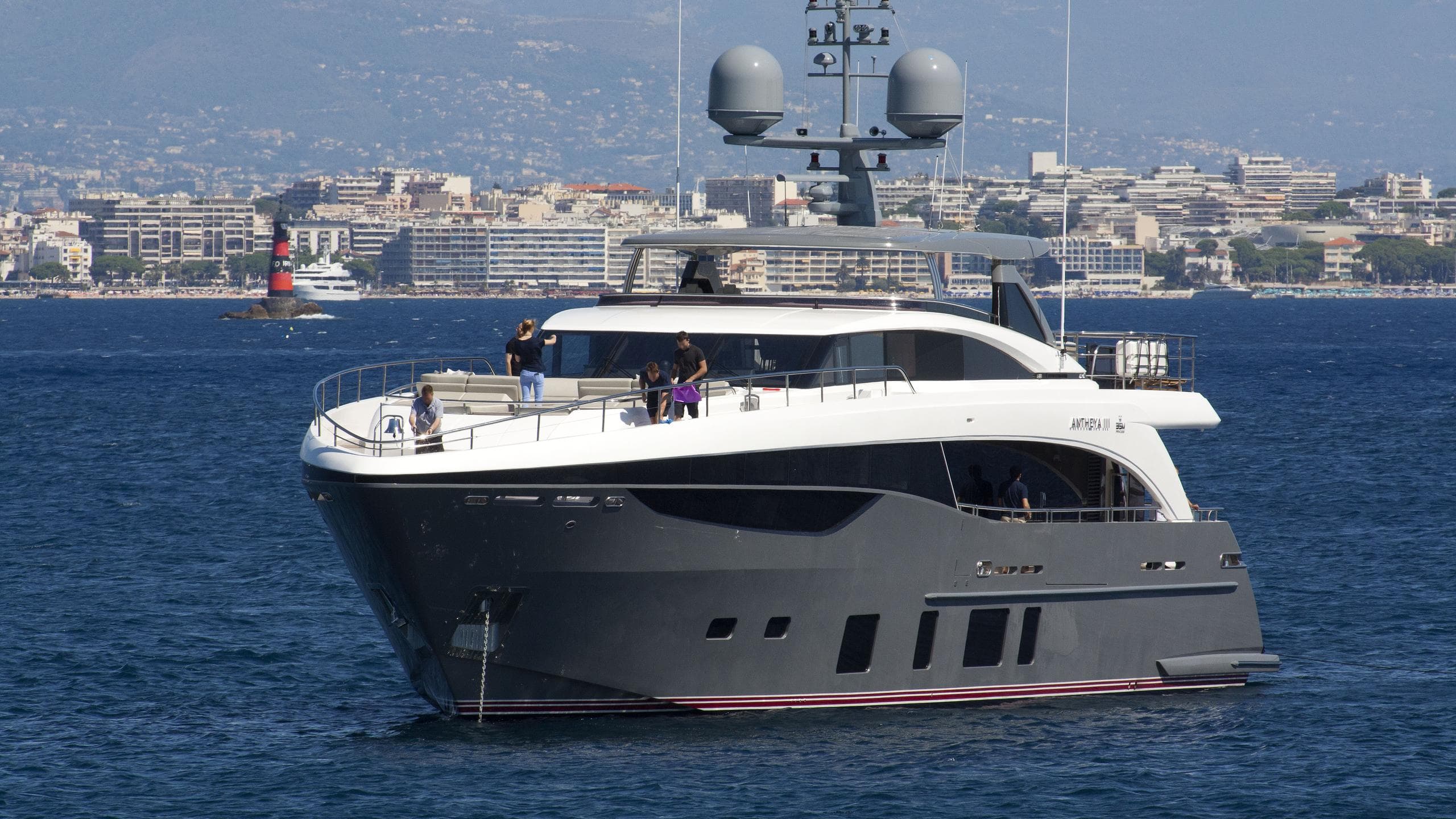 Motor yacht ANTHEYA III 35.1m by Princess