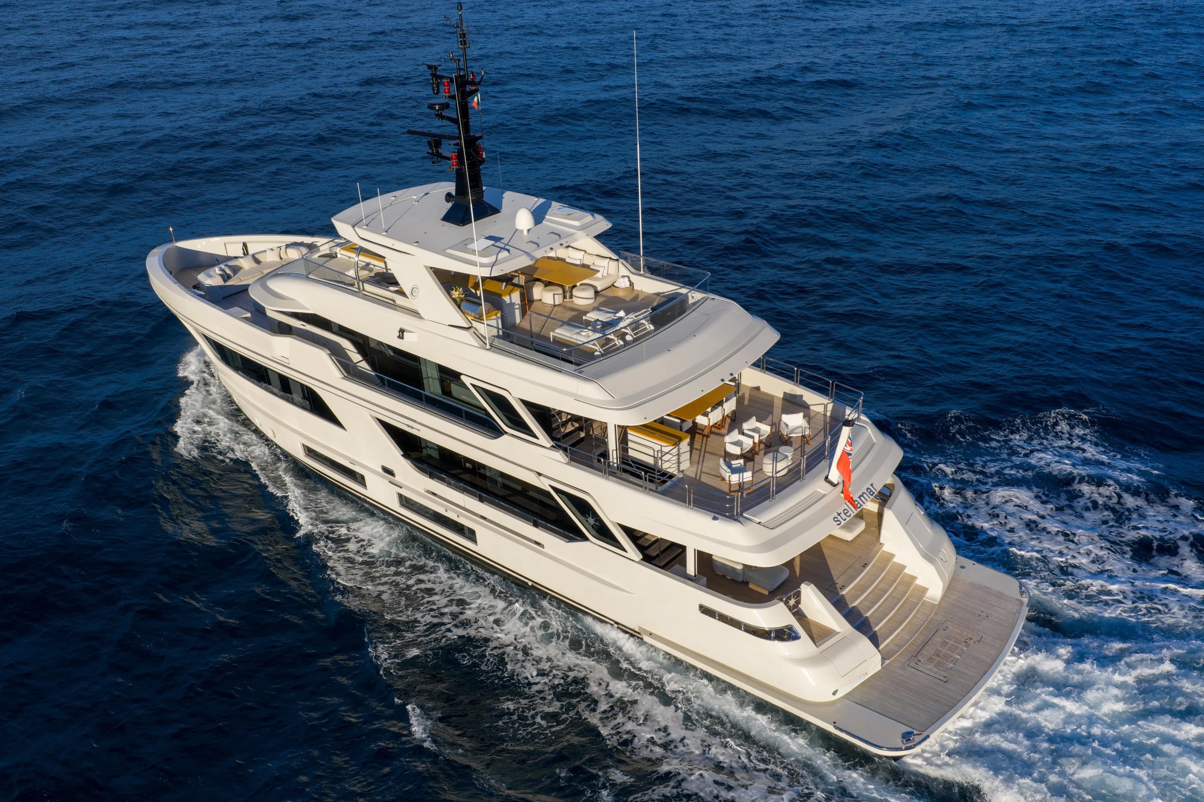 Motor yacht Stellamar 35m by Cantiere Delle Marche