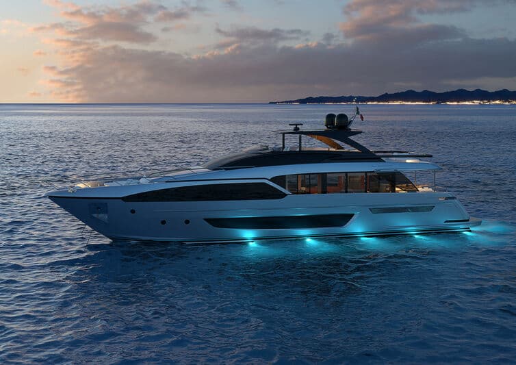 Motor yacht MENANGIO X 28.3m by Riva