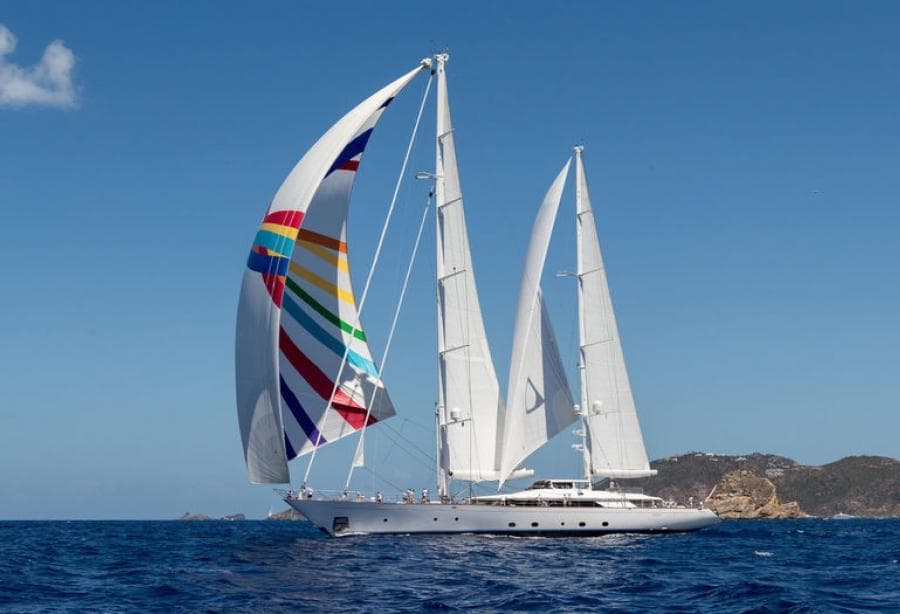 Sailing yacht Rosehearty 56m by Perini Navi