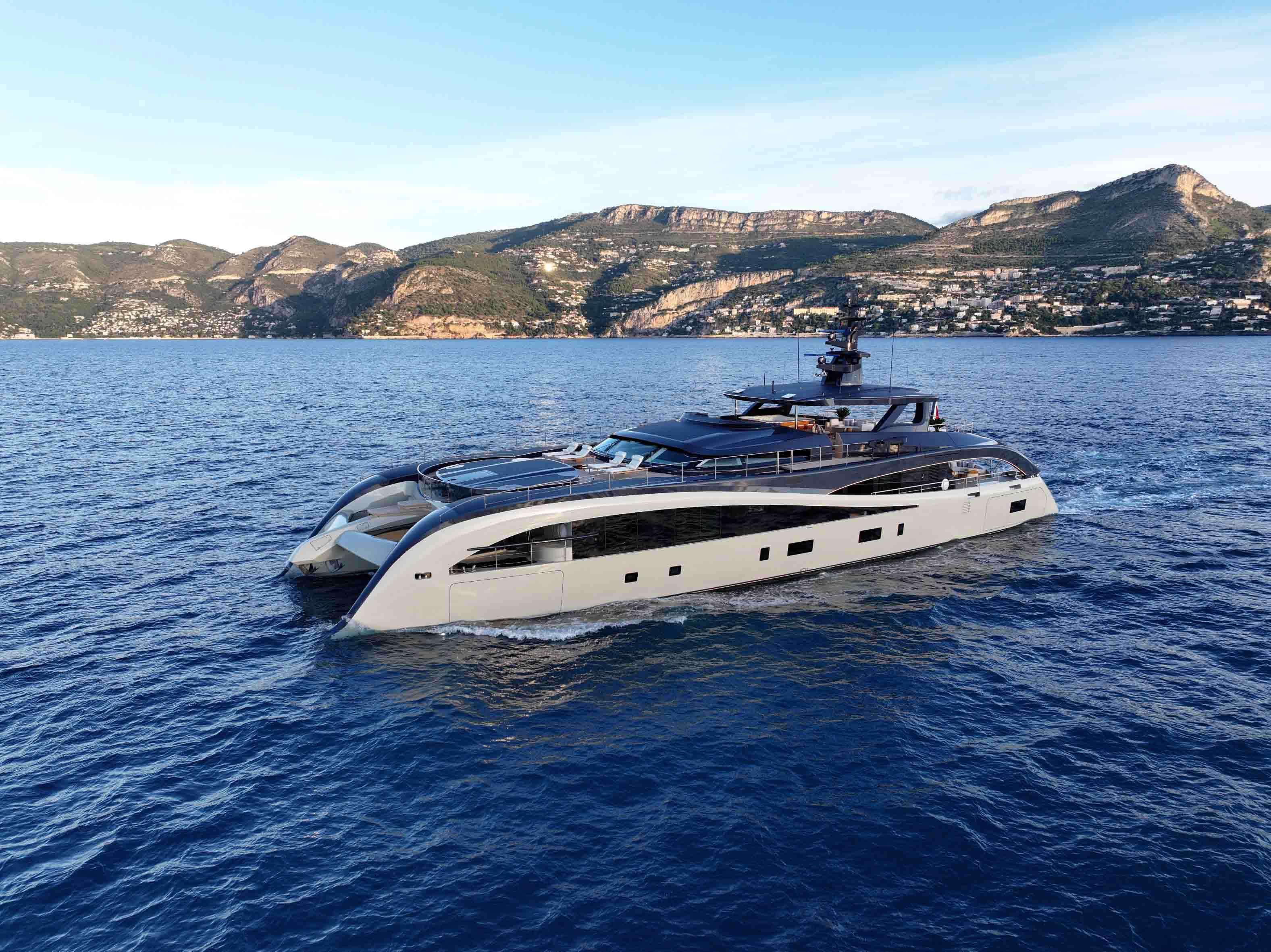 Catamaran SEAWOLF X 42.8m by Rossinavi