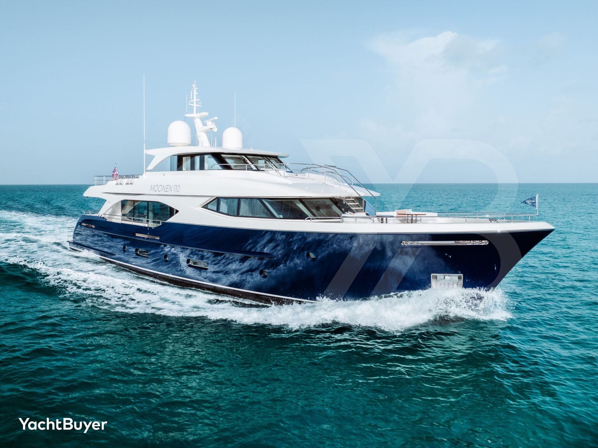 Motor yacht MIDNIGHT SAGA 34m by Moonen