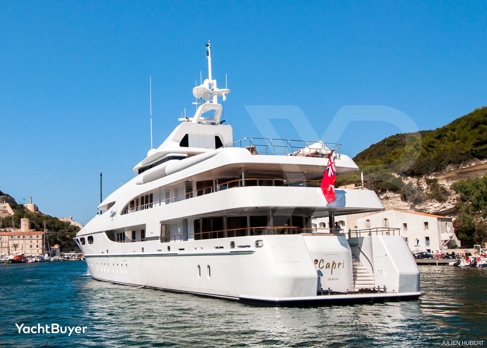 Motor yacht CAPRI I 58.6m by Lurssen